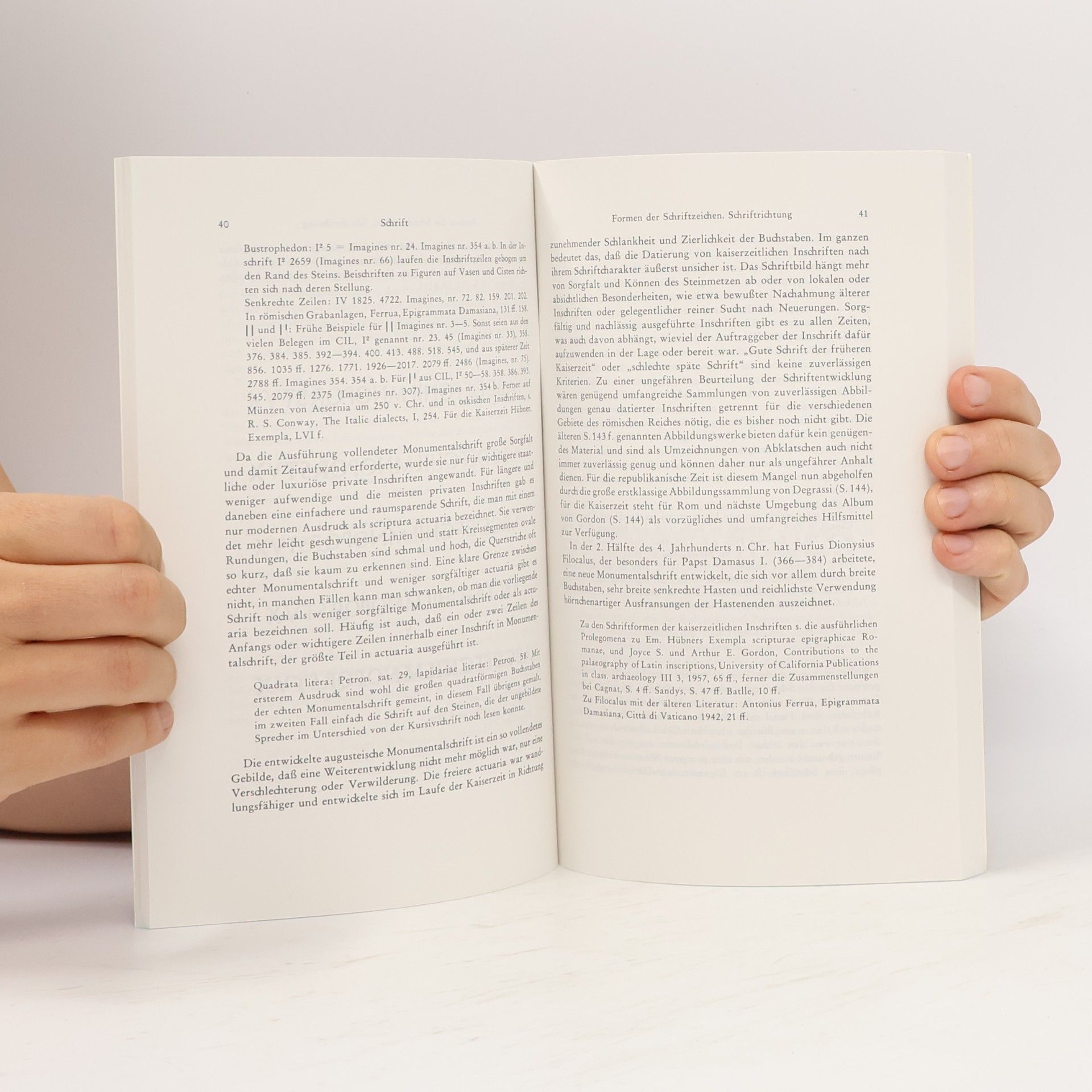 Joachim-Ernst Meyer Einführung in die lateinische Epigraphik