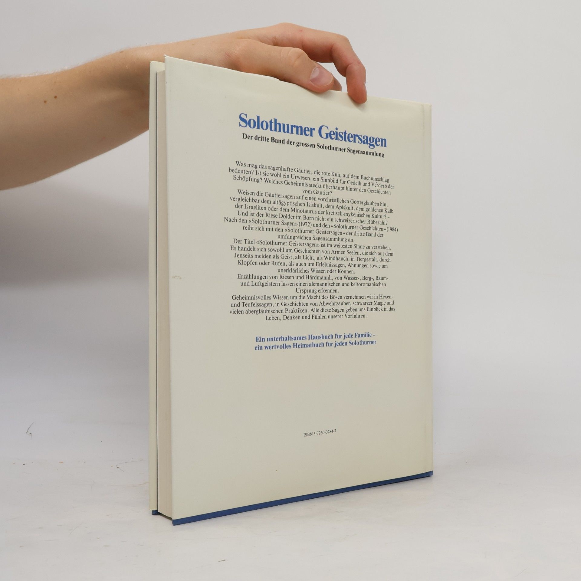 Elisabeth Pfluger Solothurner Geistersagen