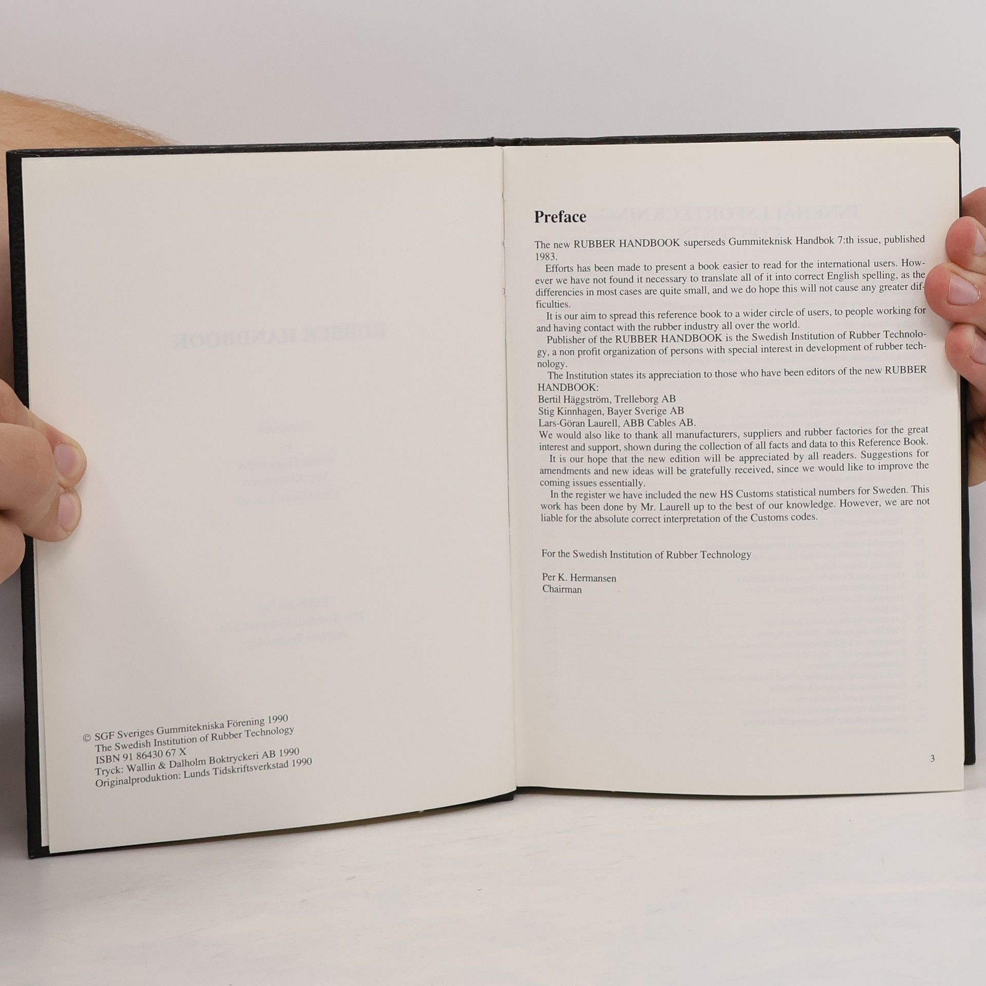 Bertil Häggström Rubber Handbook