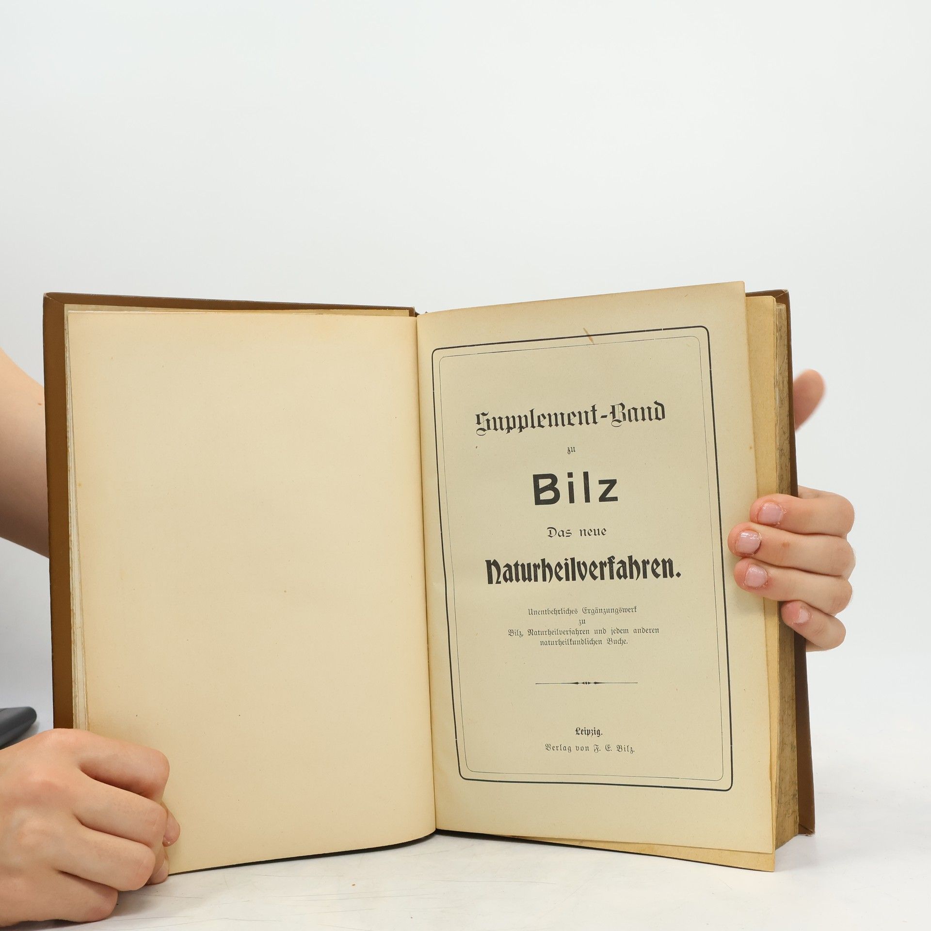 Friedrich Eduard Bilz Das neue Naturheilverfahren II.