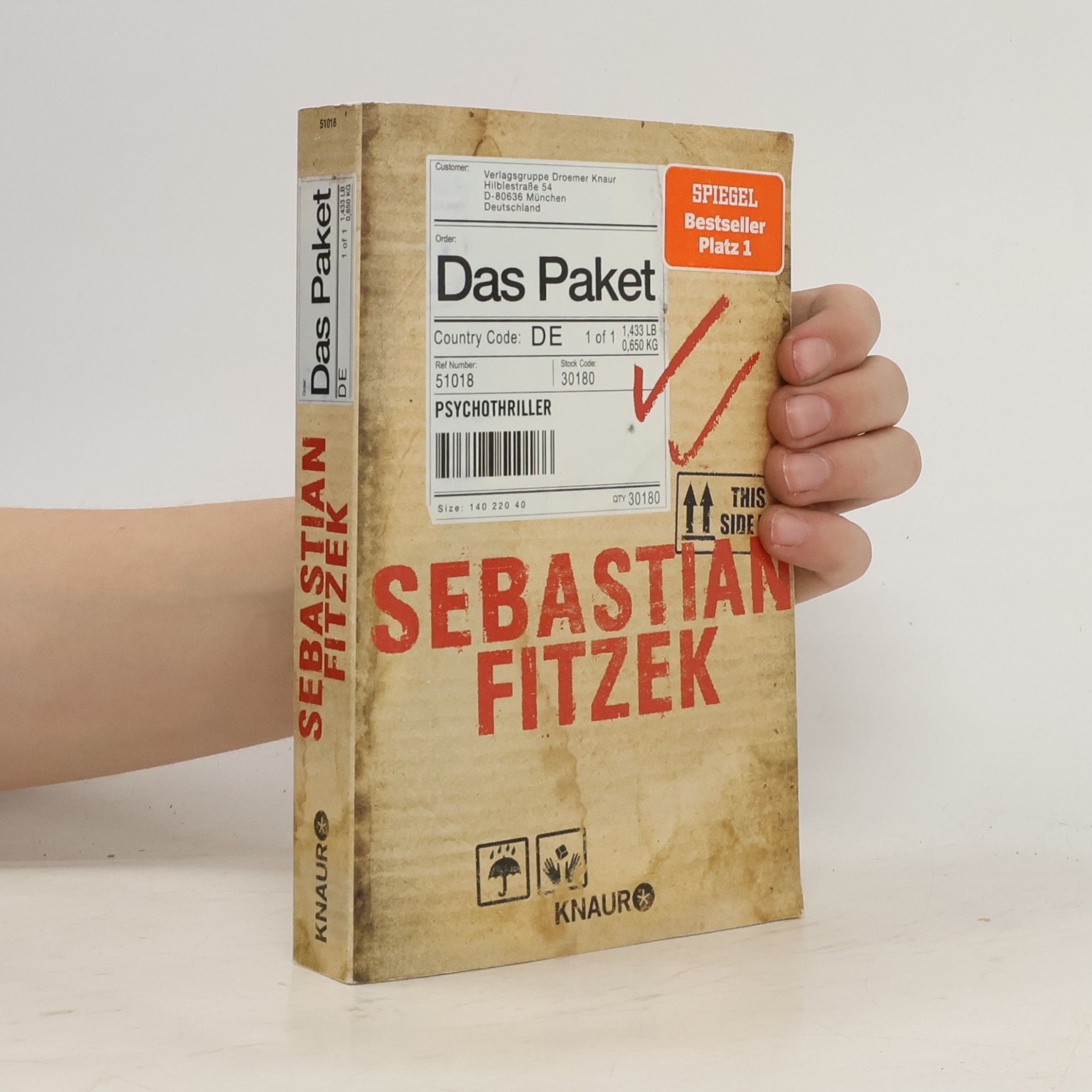 Sebastian Fitzek Das Paket