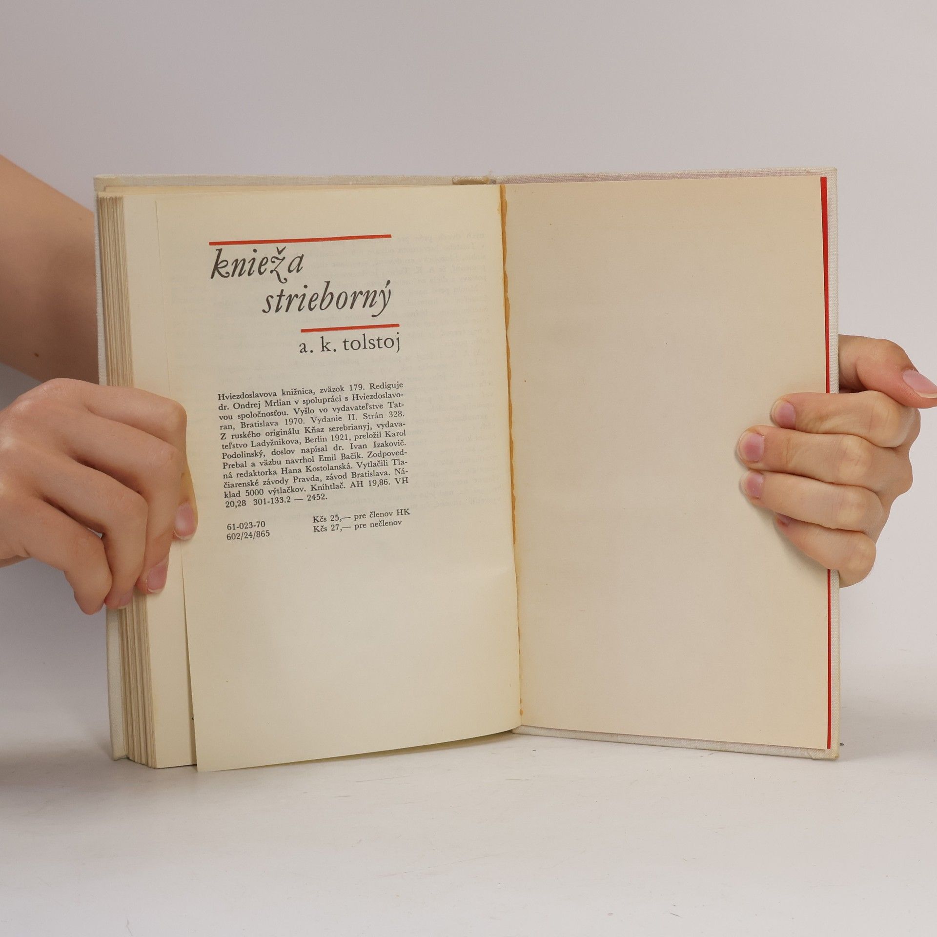 Aleksej Konstantinovič Tolstoj Knieža Strieborný