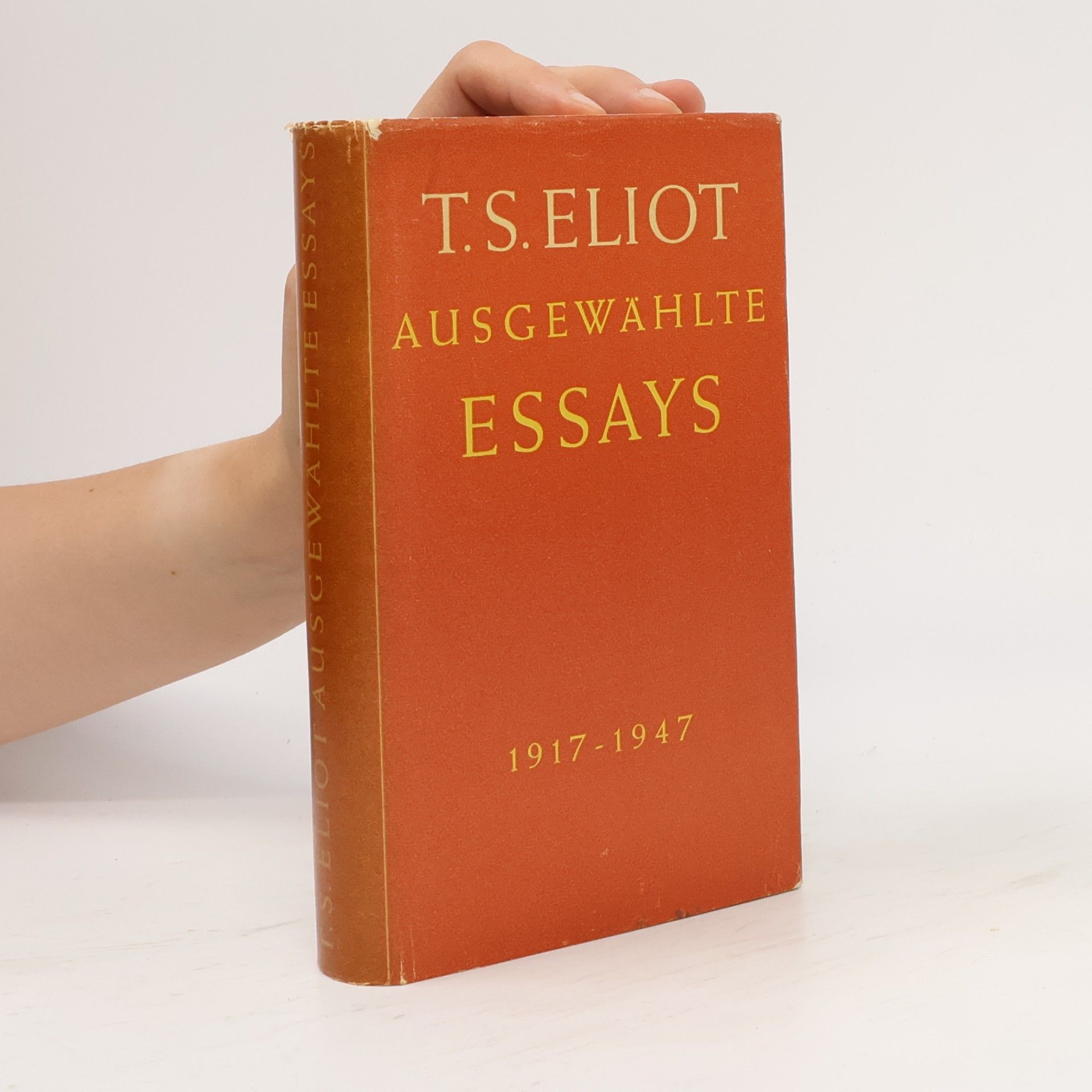 T. S. Eliot Ausgewahlte Essays