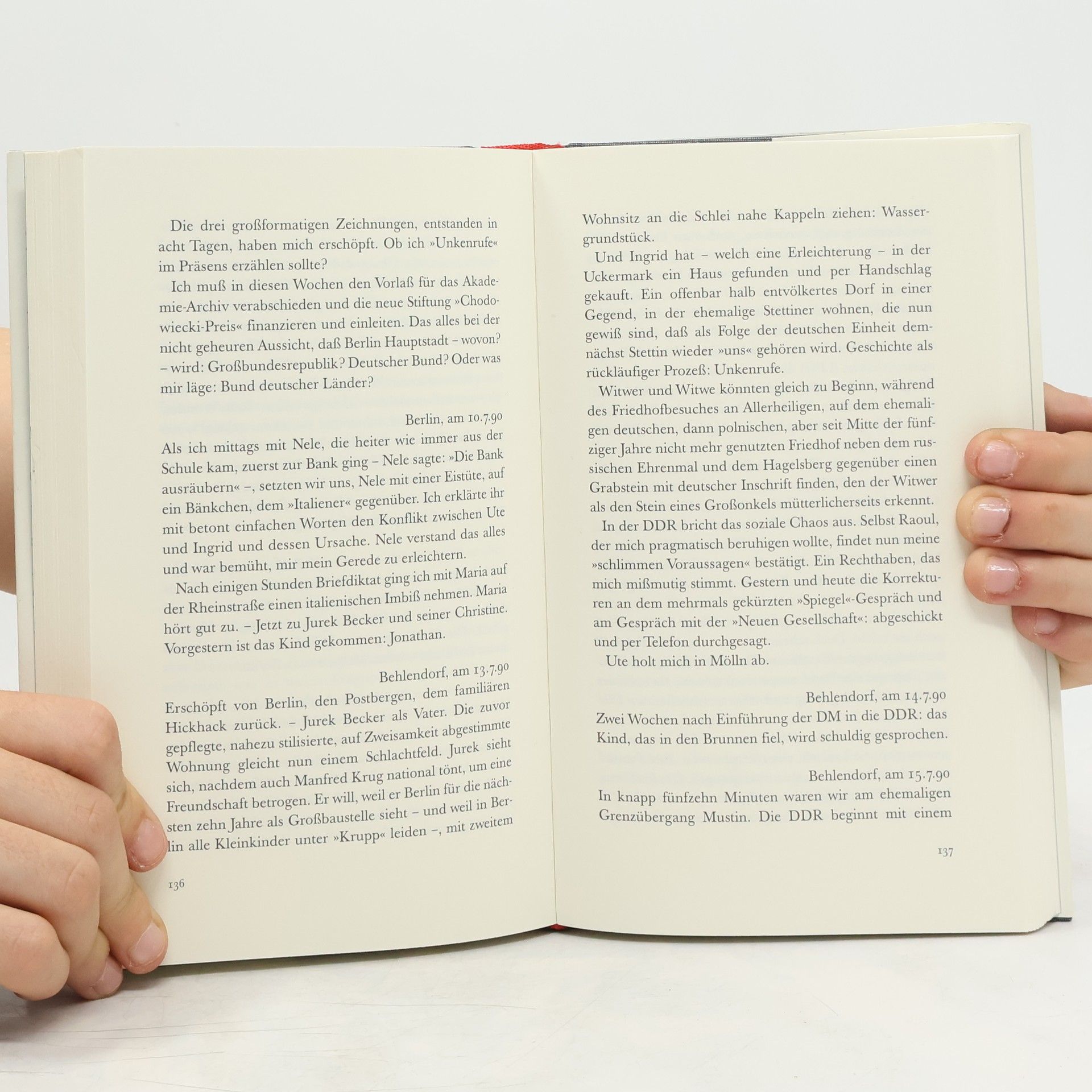 Günter Grass Unterwegs von Deutschland nach Deutschland