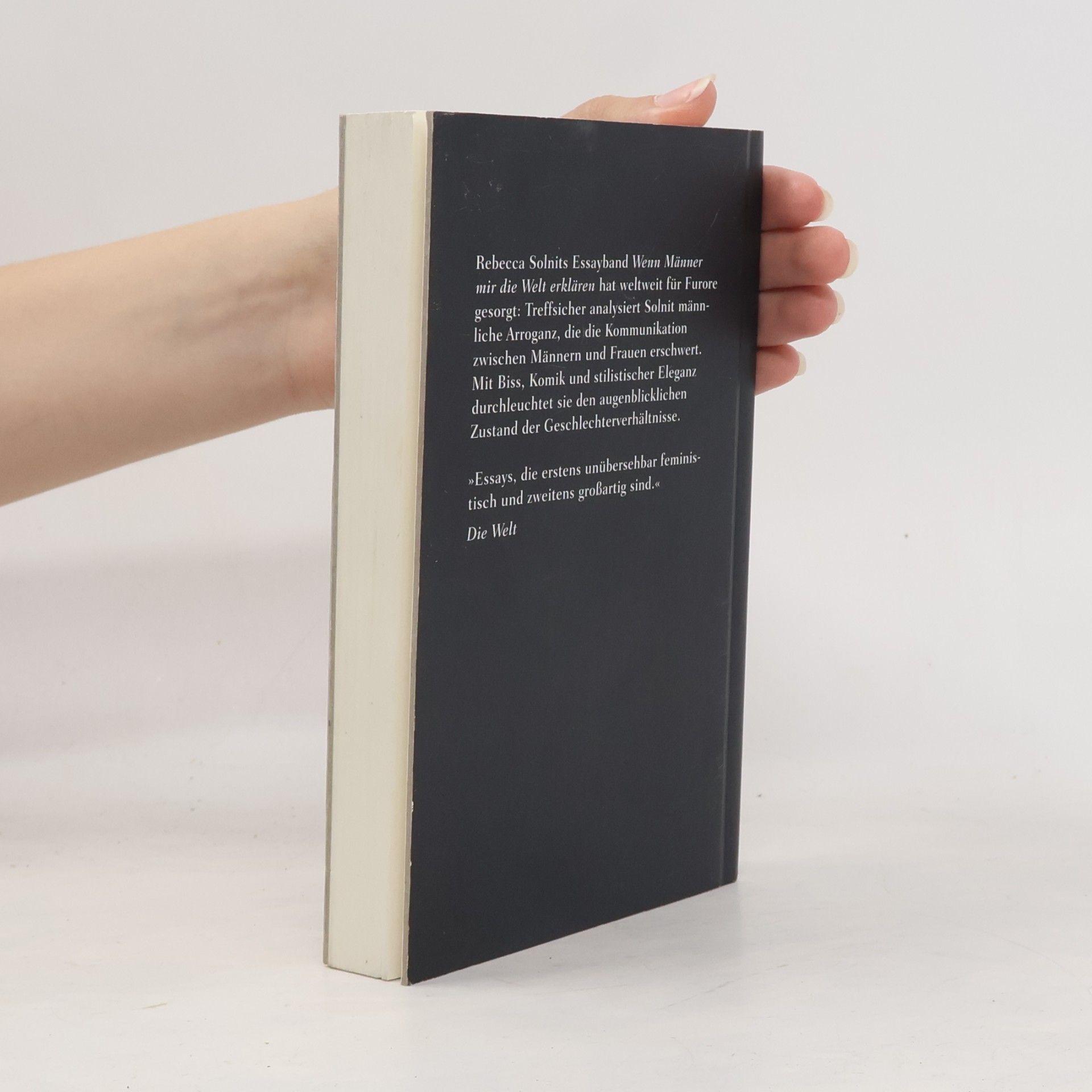 Rebecca Solnit Wenn Männer mir die Welt erklären