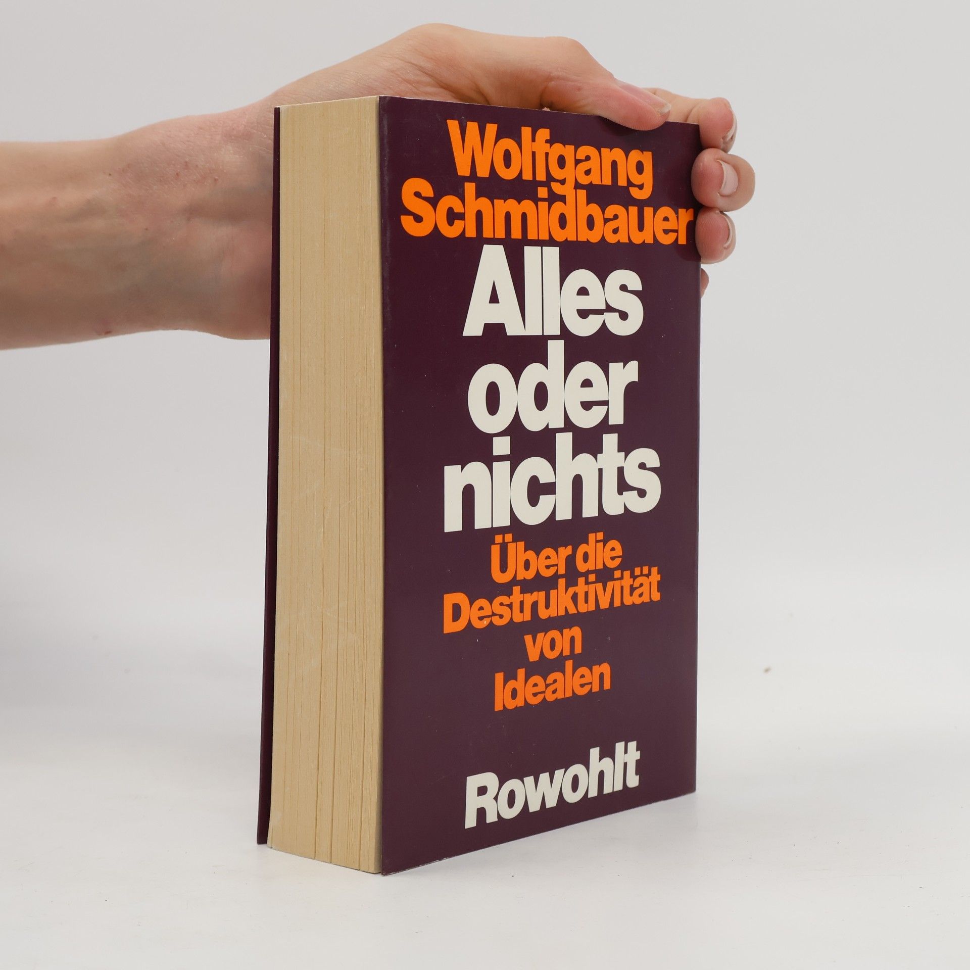 Wolfgang Schmidbauer Alles oder nichts