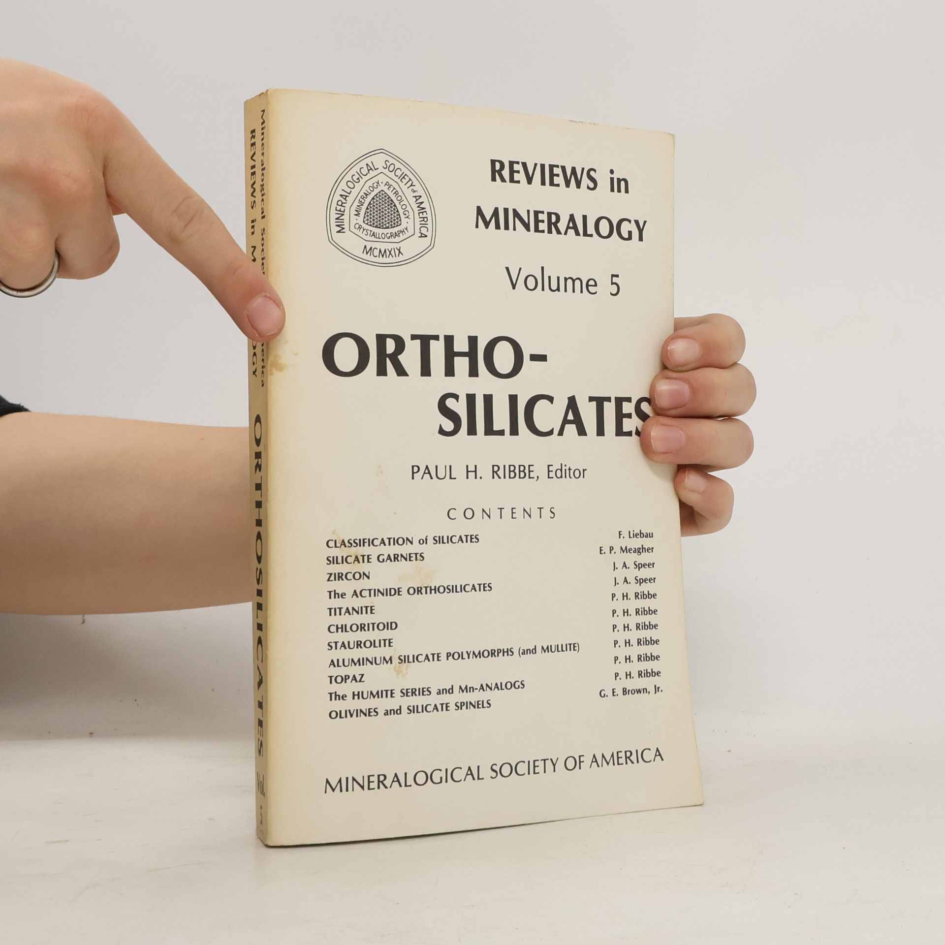Autorenkollektiv Review in Mineralogy Vol. 5. Orthosilicates