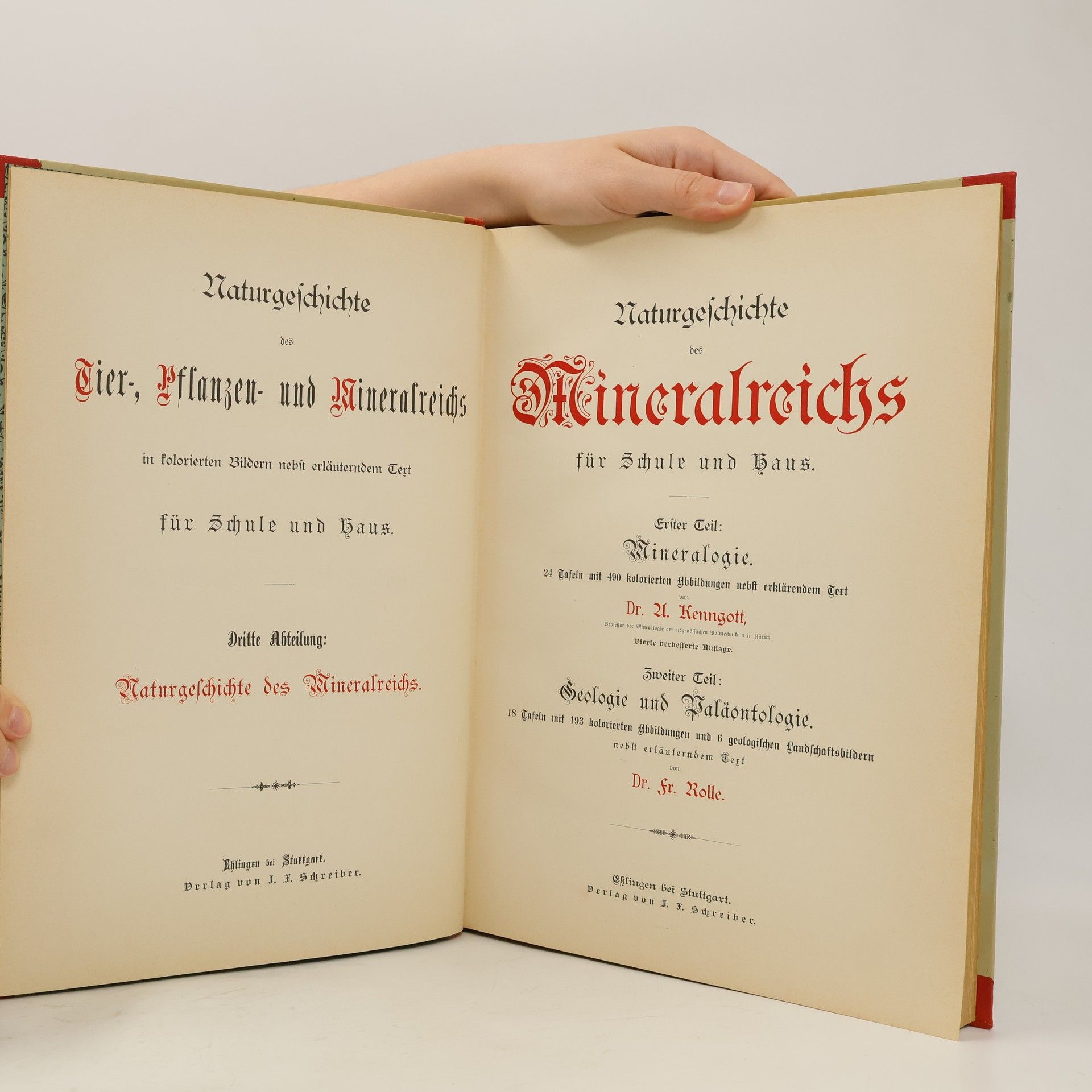 G. H. von Schubert Naturgeschichte des Mineralreichs