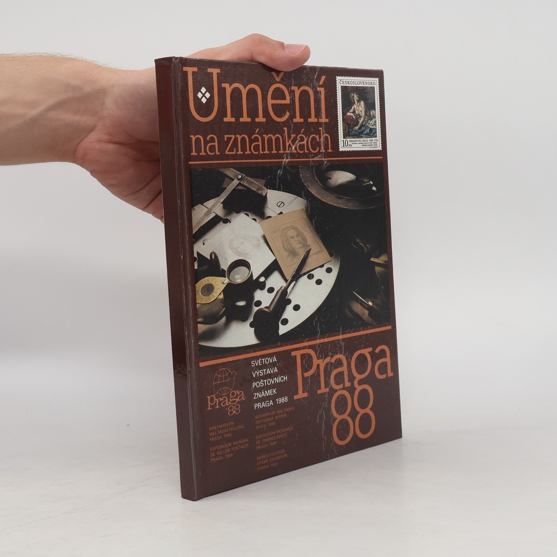 Jiří T. Kotalík Umění na známkách. Katalog výstavy Praga 1988