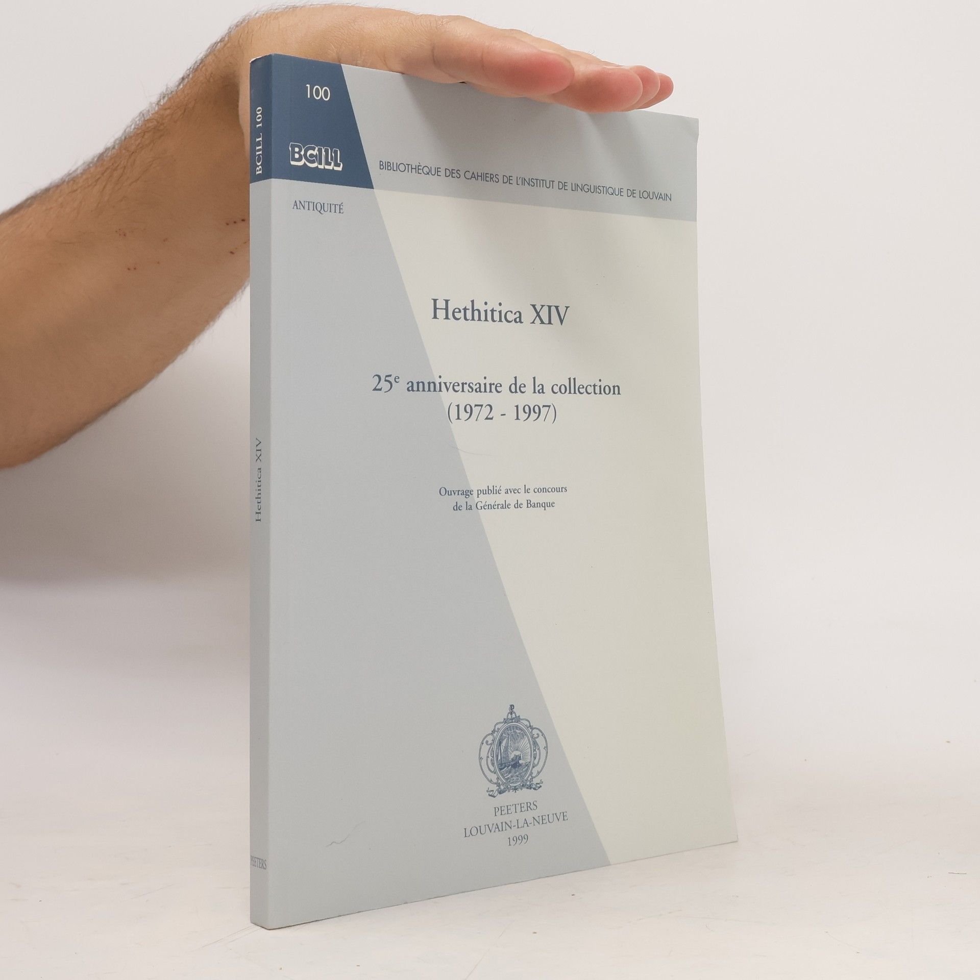 Collectif d'auteurs Hethitica XIV. 25 anniversarie de la collection