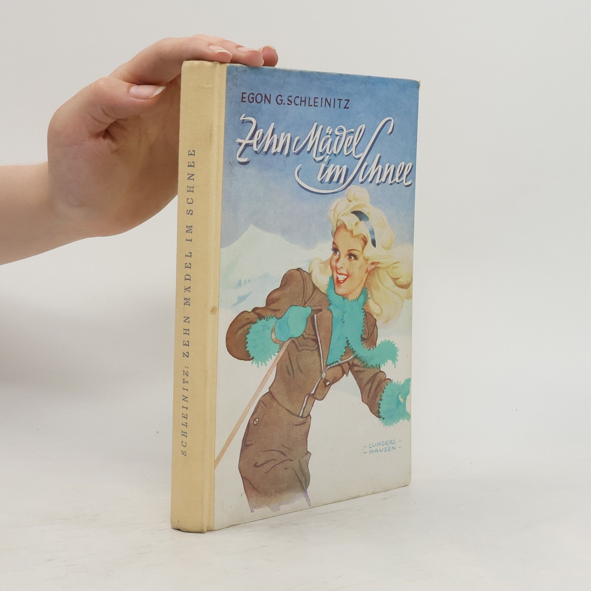 Egon G. Schleinitz Zehn Mädel im Schnee