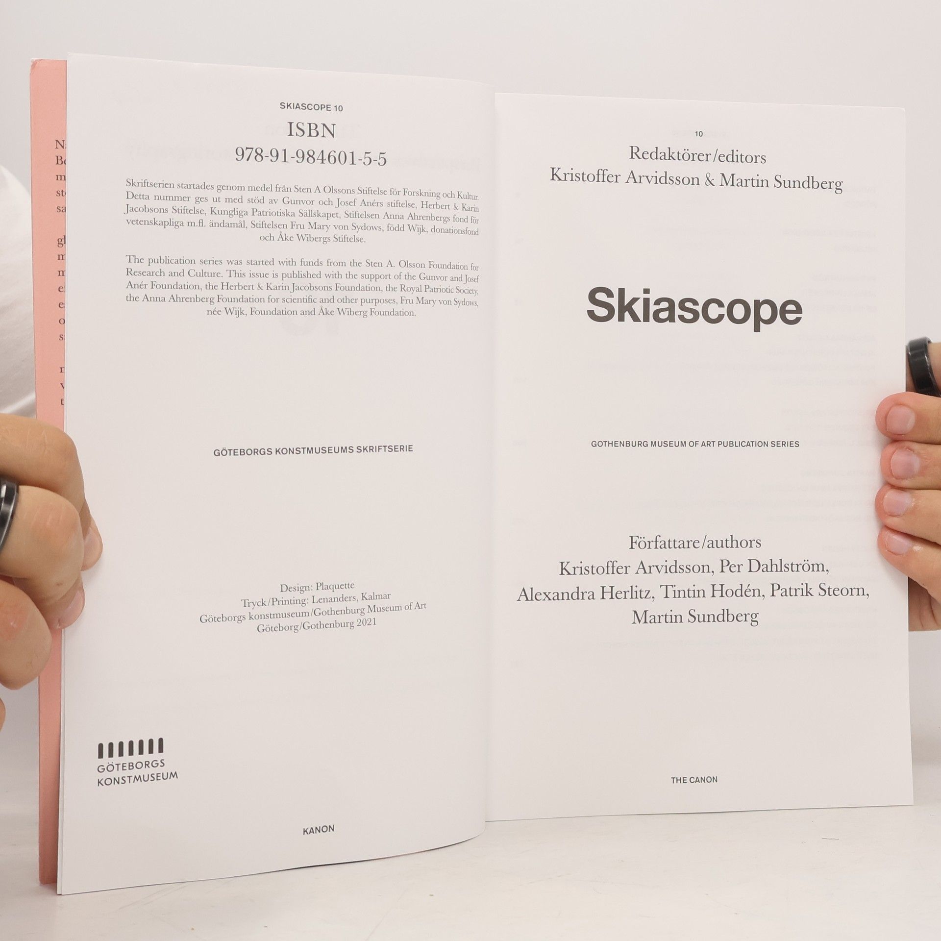 Autorenkollektiv The Canon Perspectives on Swedish Art Historiography