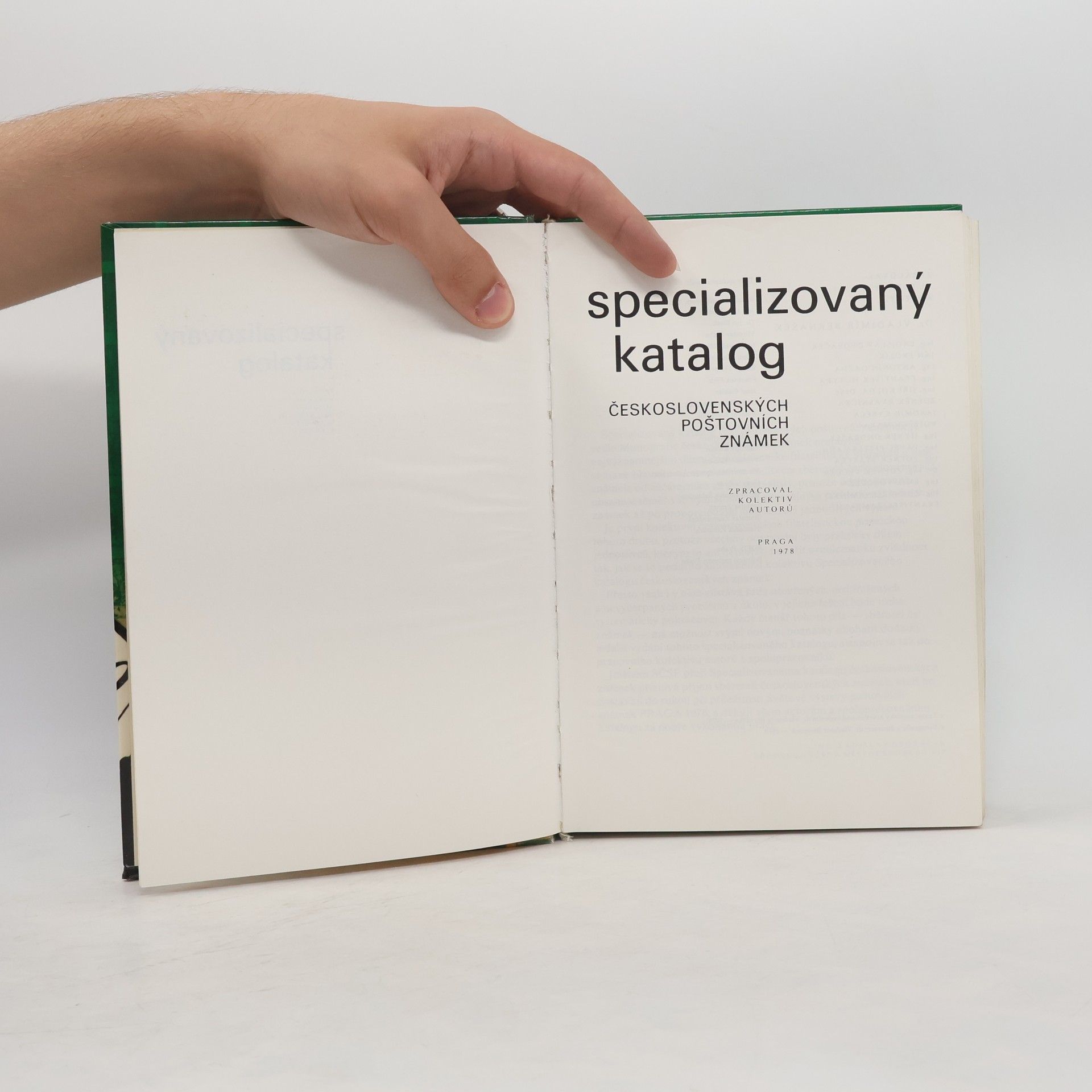 Various authors Specializovaný katalog československých poštovních známek