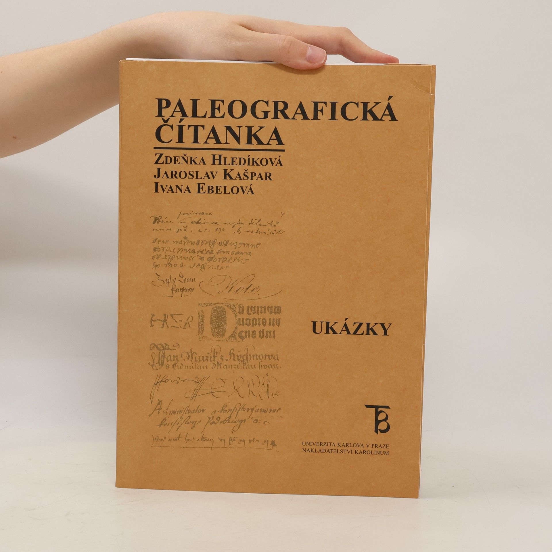 Jaroslav Kašpar Paleografická čítanka. Ukázky