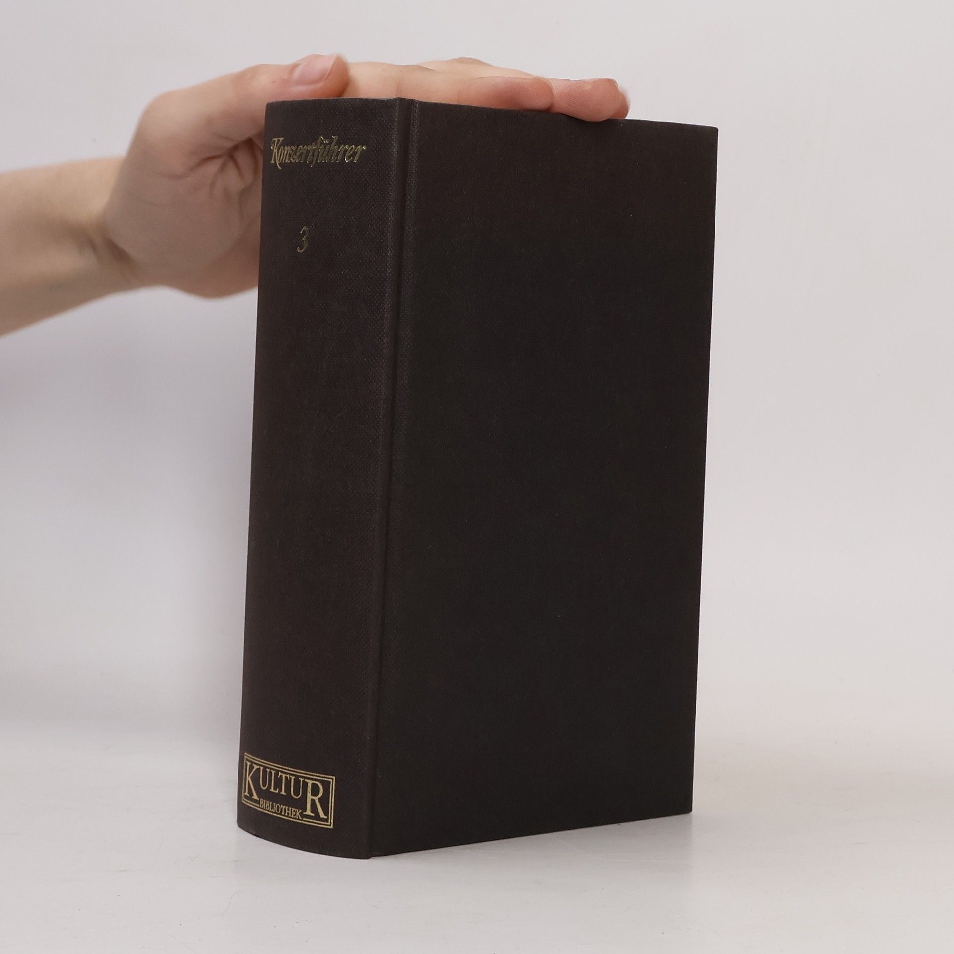 Autores varios Konzertführer 3 Kulturbibliothek