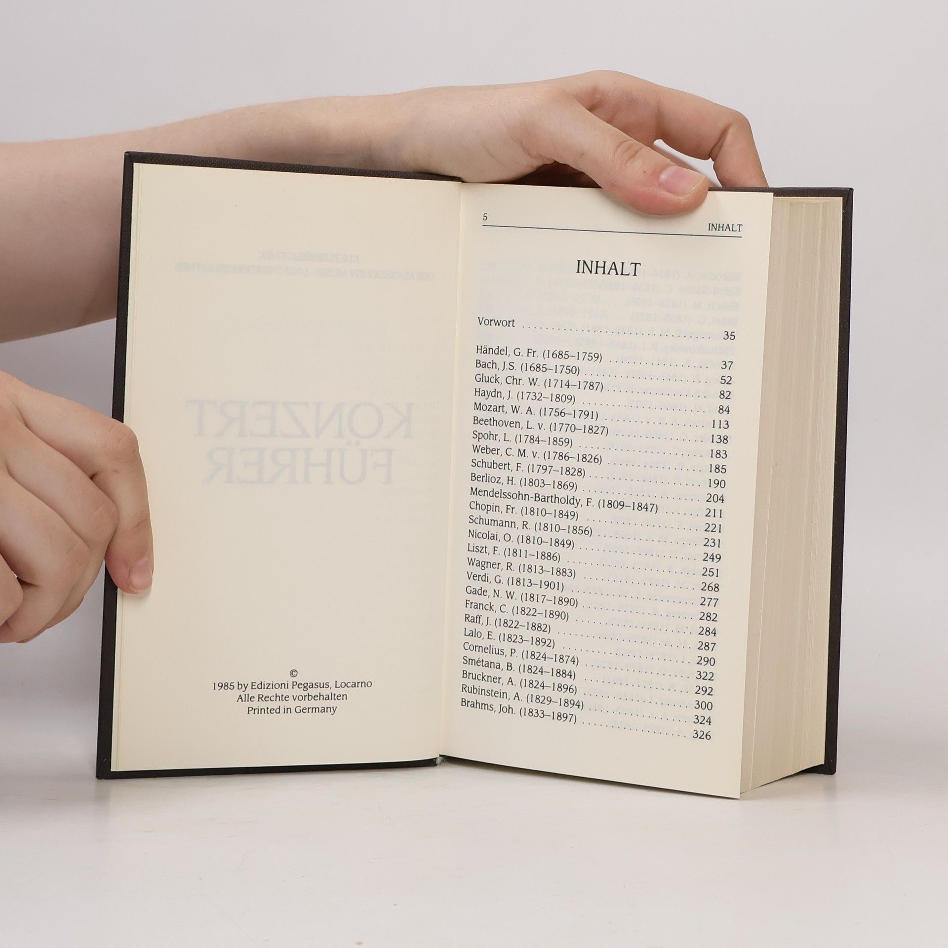 Autores varios Konzertführer 3 Kulturbibliothek