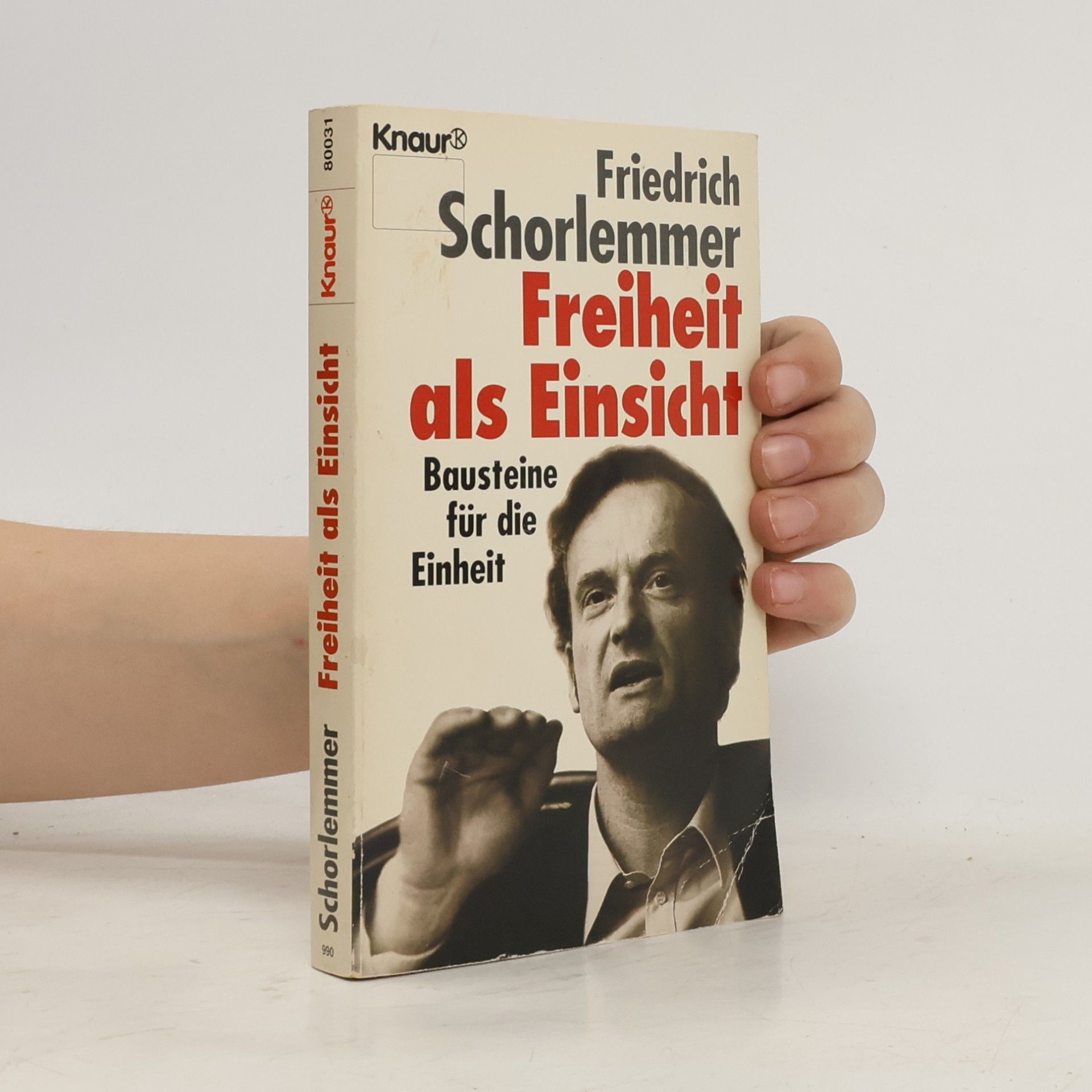 Friedrich Schorlemmer Freiheit als Einsicht