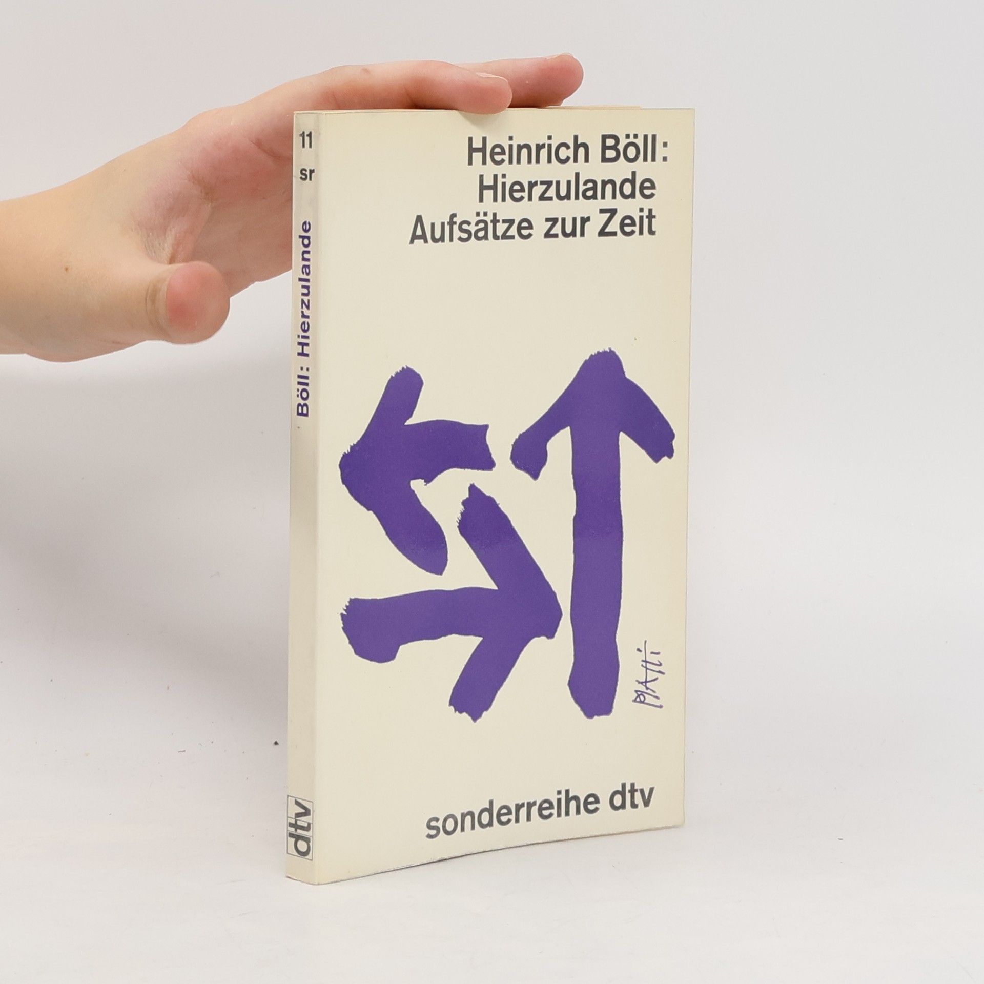 Heinrich Böll Hierzulande Aufsätze zur Zeit