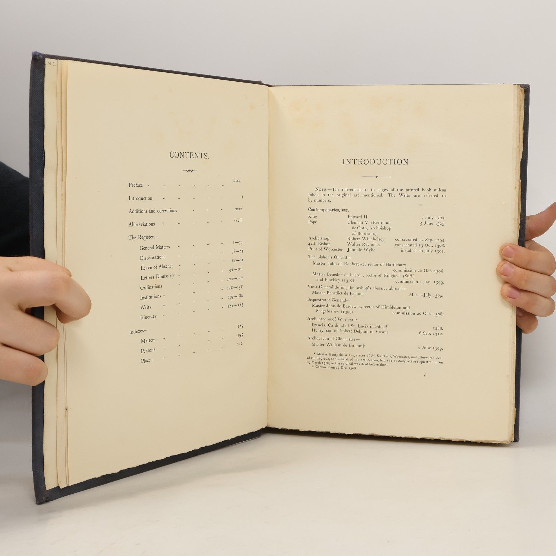 Rowland Alwyn Wilson The Register of Walter Reynolds, Bishop of Worcester, 1308–1313
