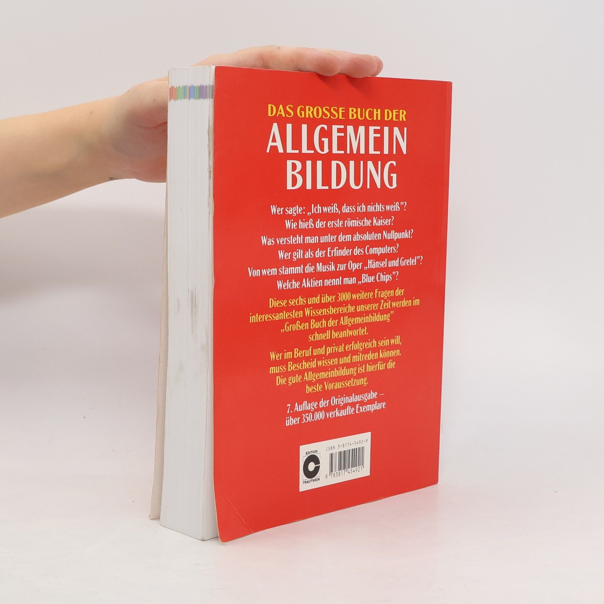 Matthias Edbauer Das grosse Buch der Allgemein-Bildung
