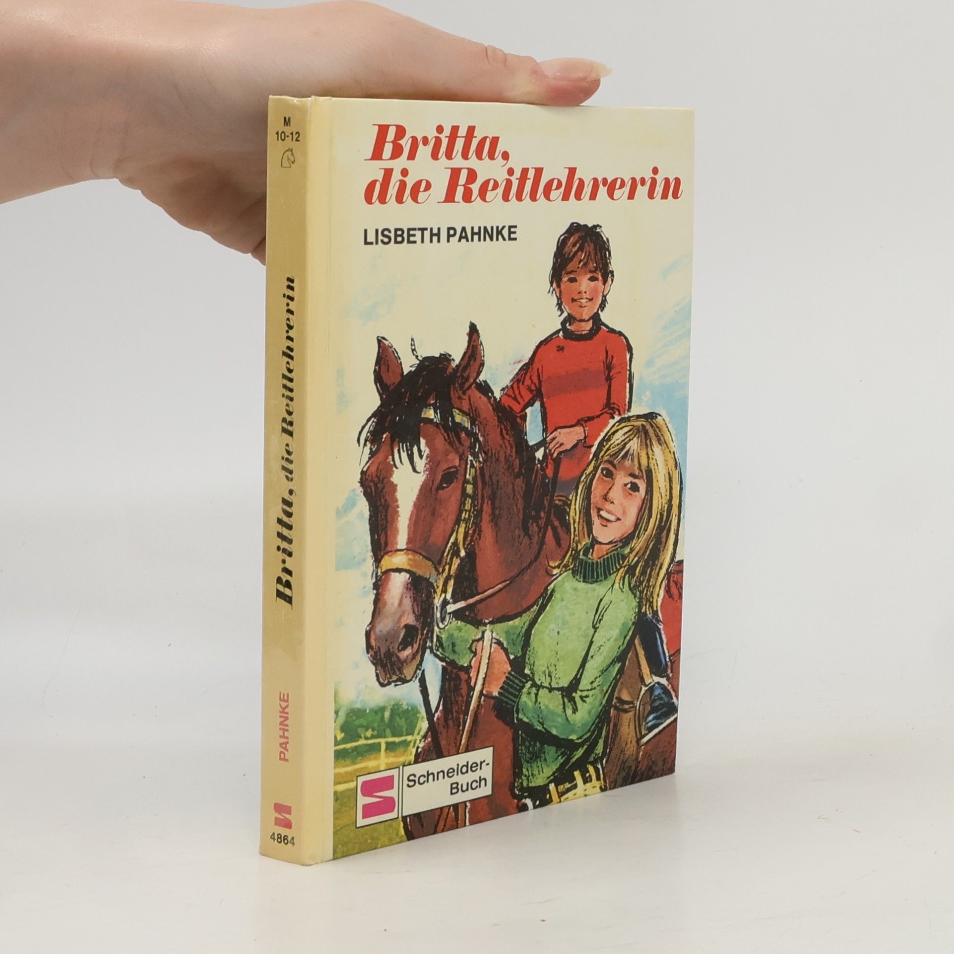 Lisbeth Pahnke Britta, die Reitlehrerin