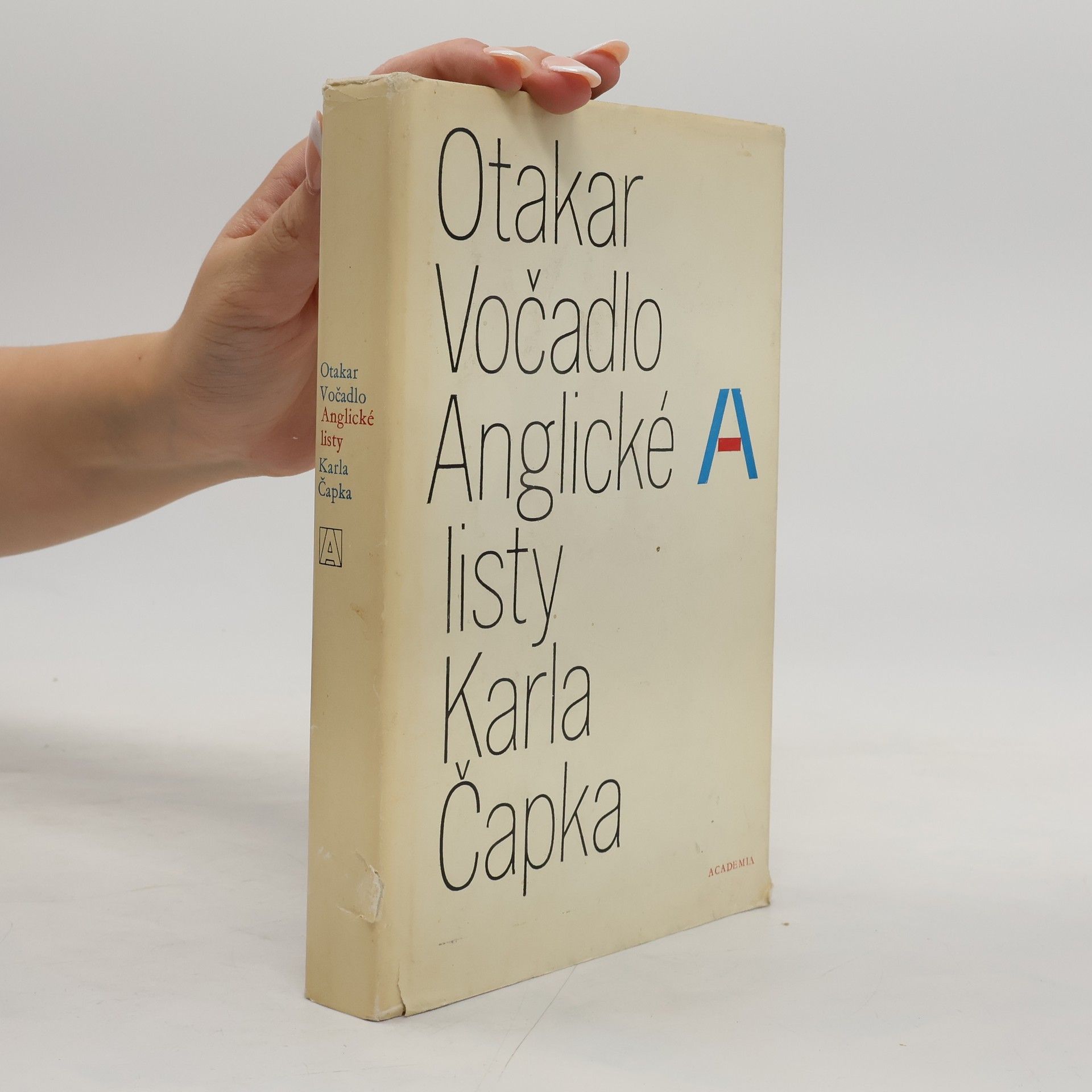 Otakar Vočadlo Anglické listy Karla Čapka