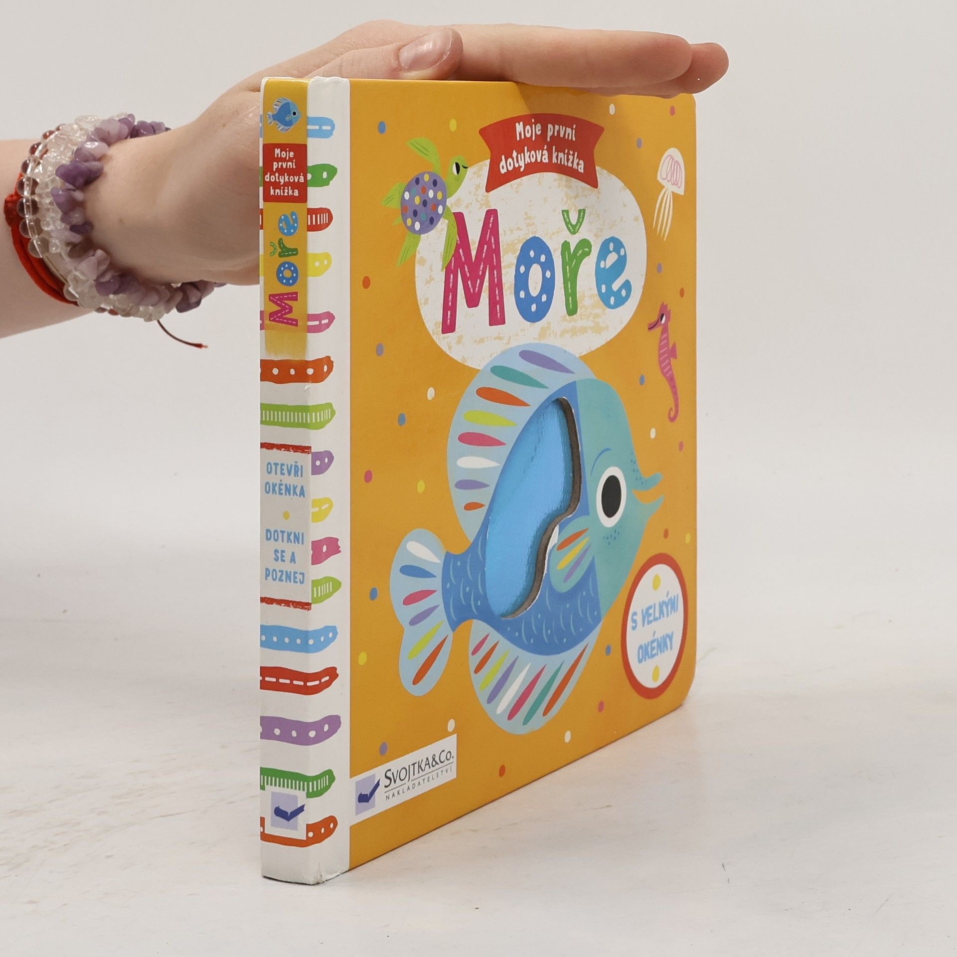 Allison Black Moře - Moje první dotyková knížka