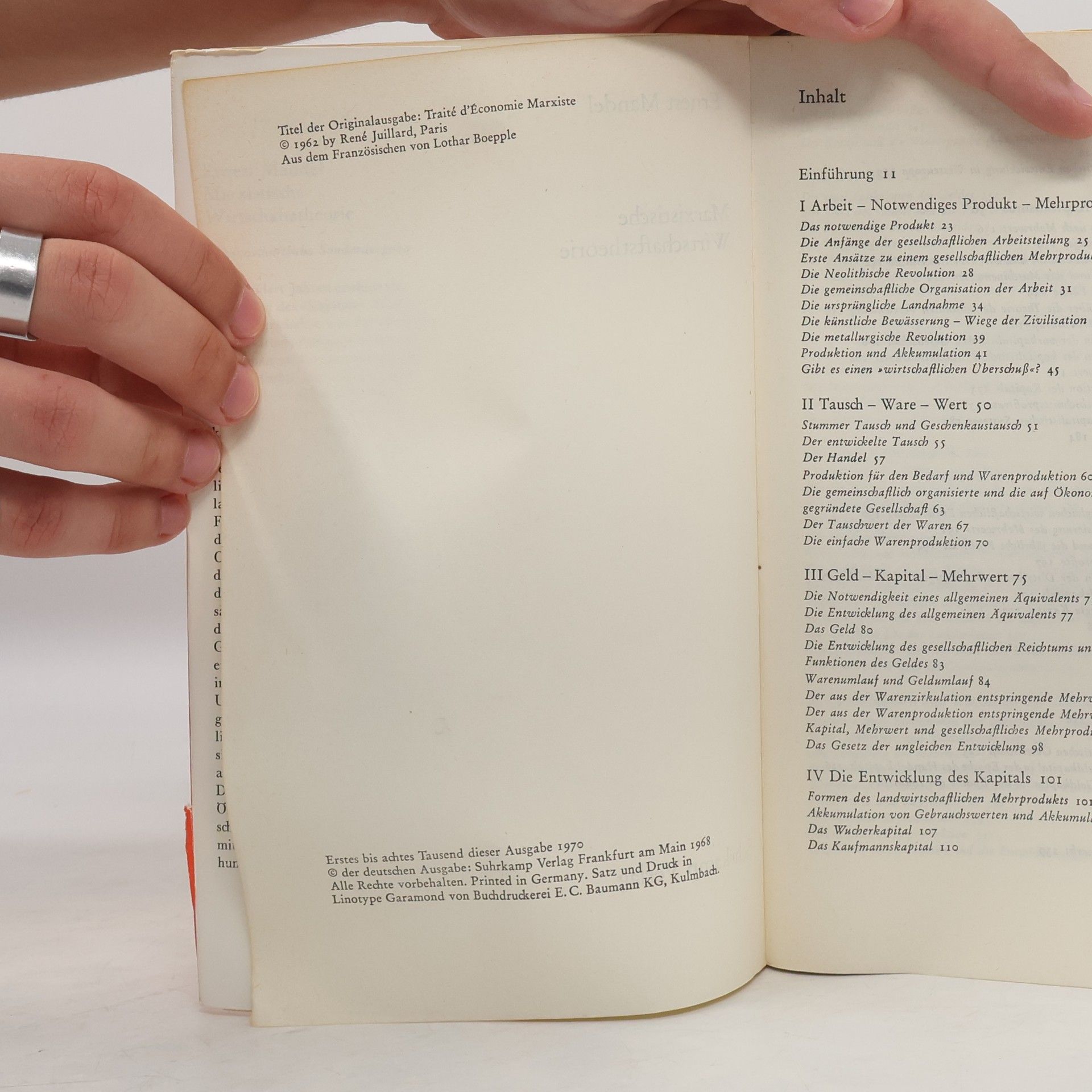 Ernest Mandel Marxistische Wirtschaftstheorie