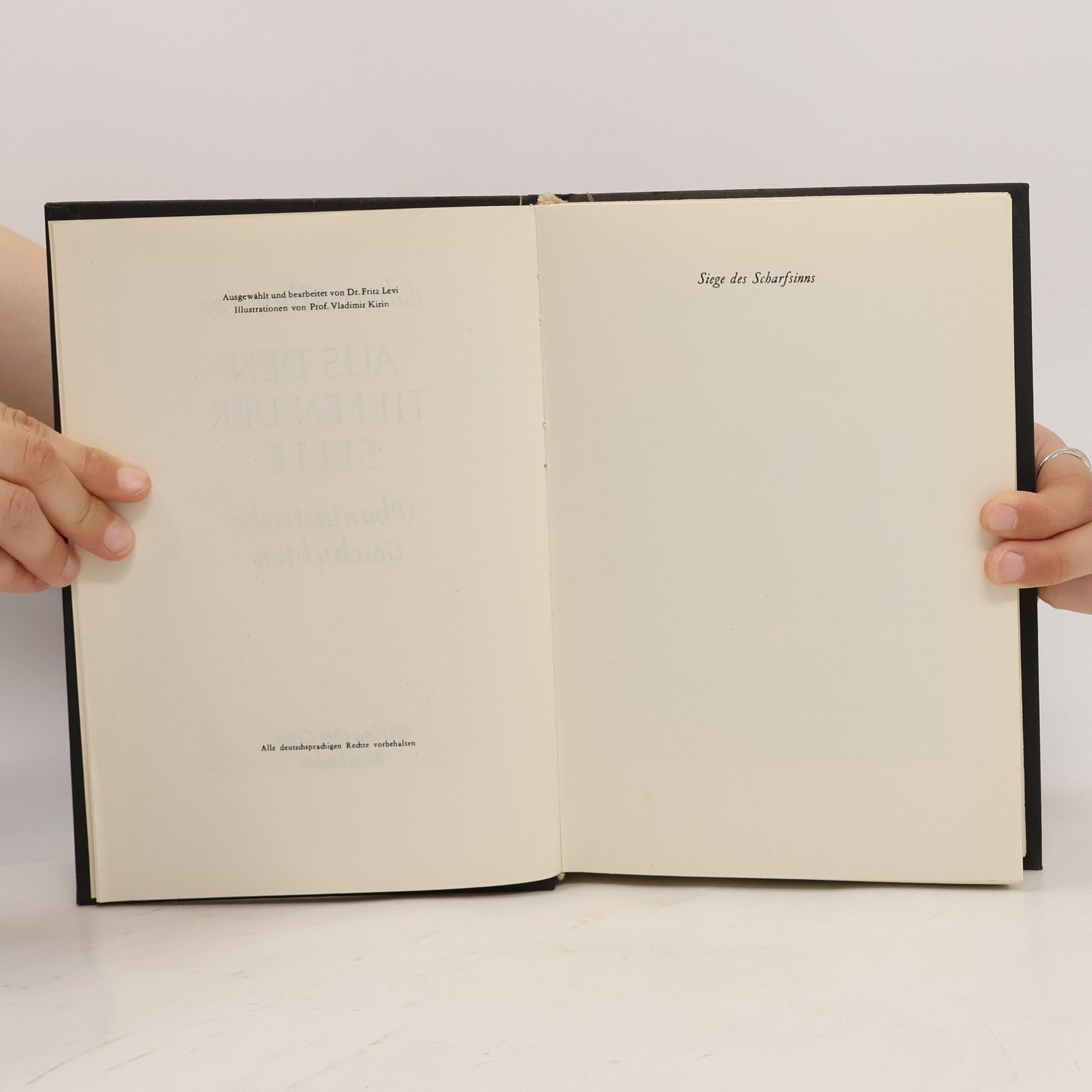 Edgar Allan Poe Aus den Tiefen der Seele