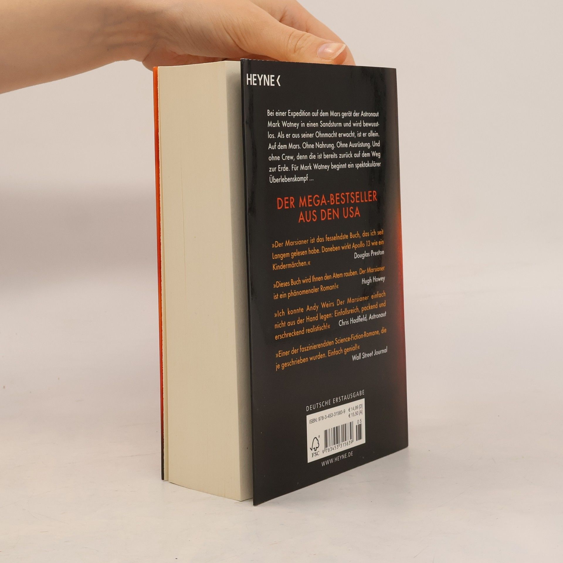Andy Weir Der Marsianer