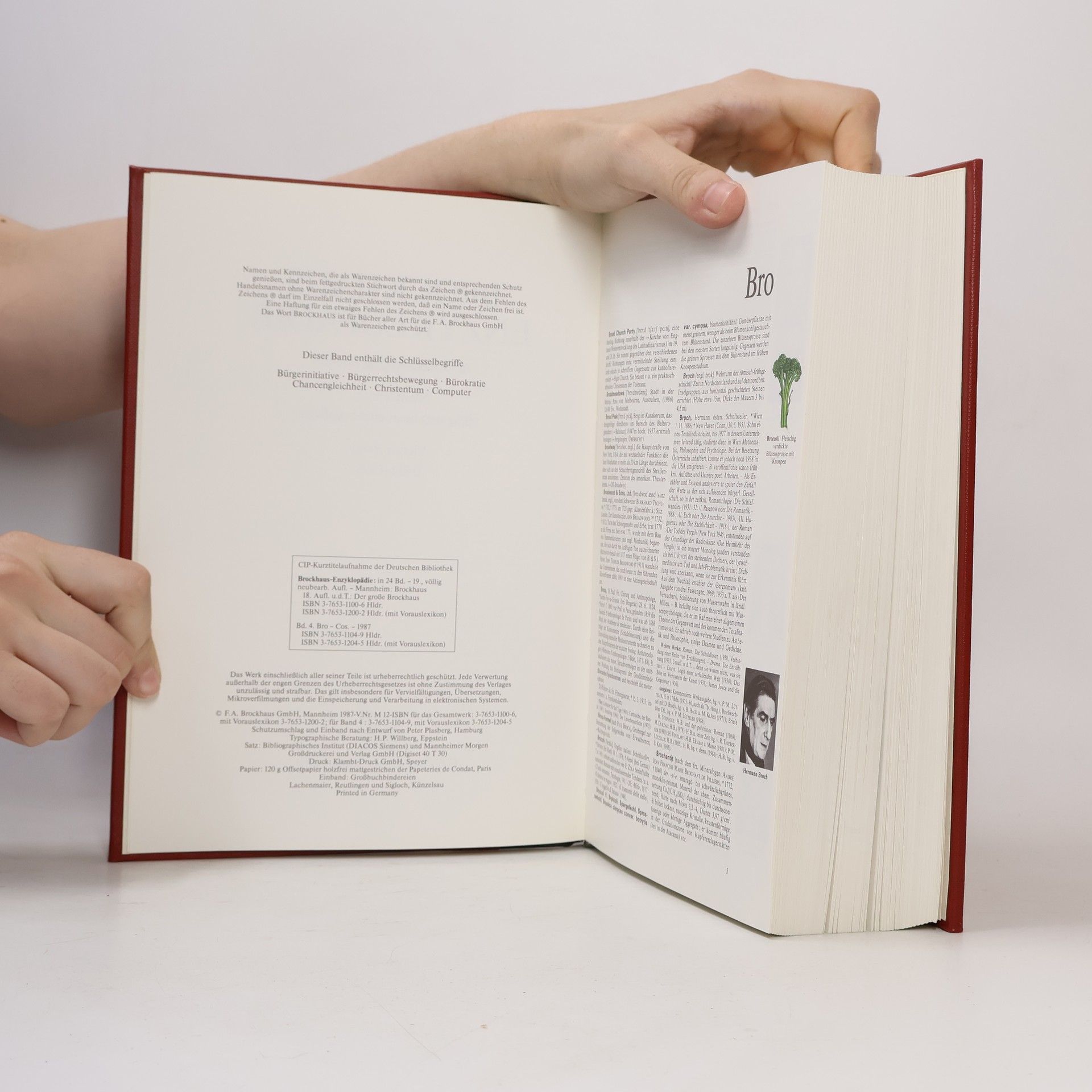 Autores varios Brockhaus Enzyklopädie 4. Bro-Cos
