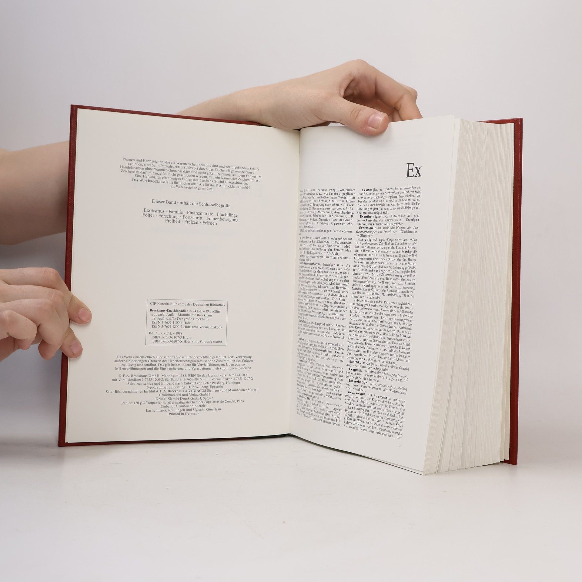 Various authors Brockhaus Enzyklopädie 7