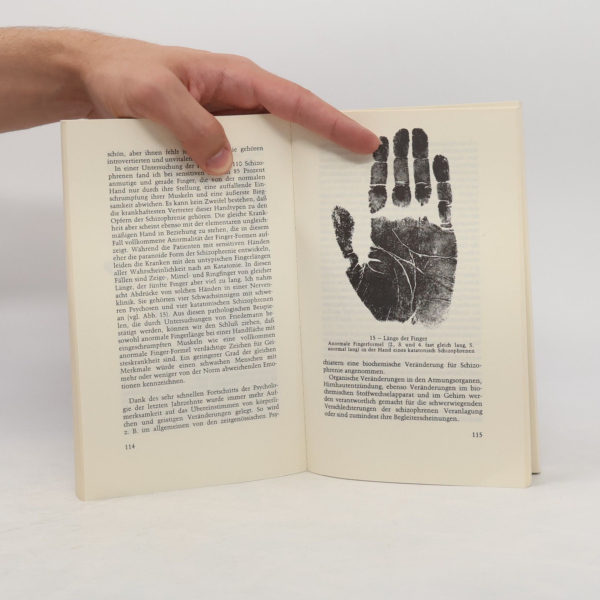 Charlotte Wolff Die Hand als Spiegel der Psyche