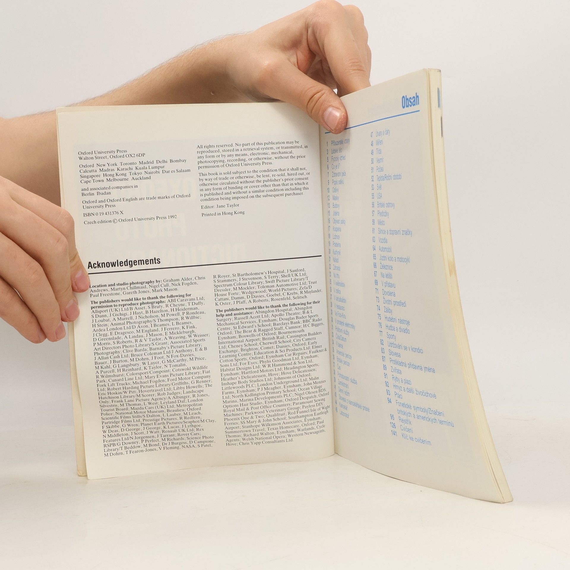 Kolektiv autorů Oxford Photo Dictionary. Anglicko-český