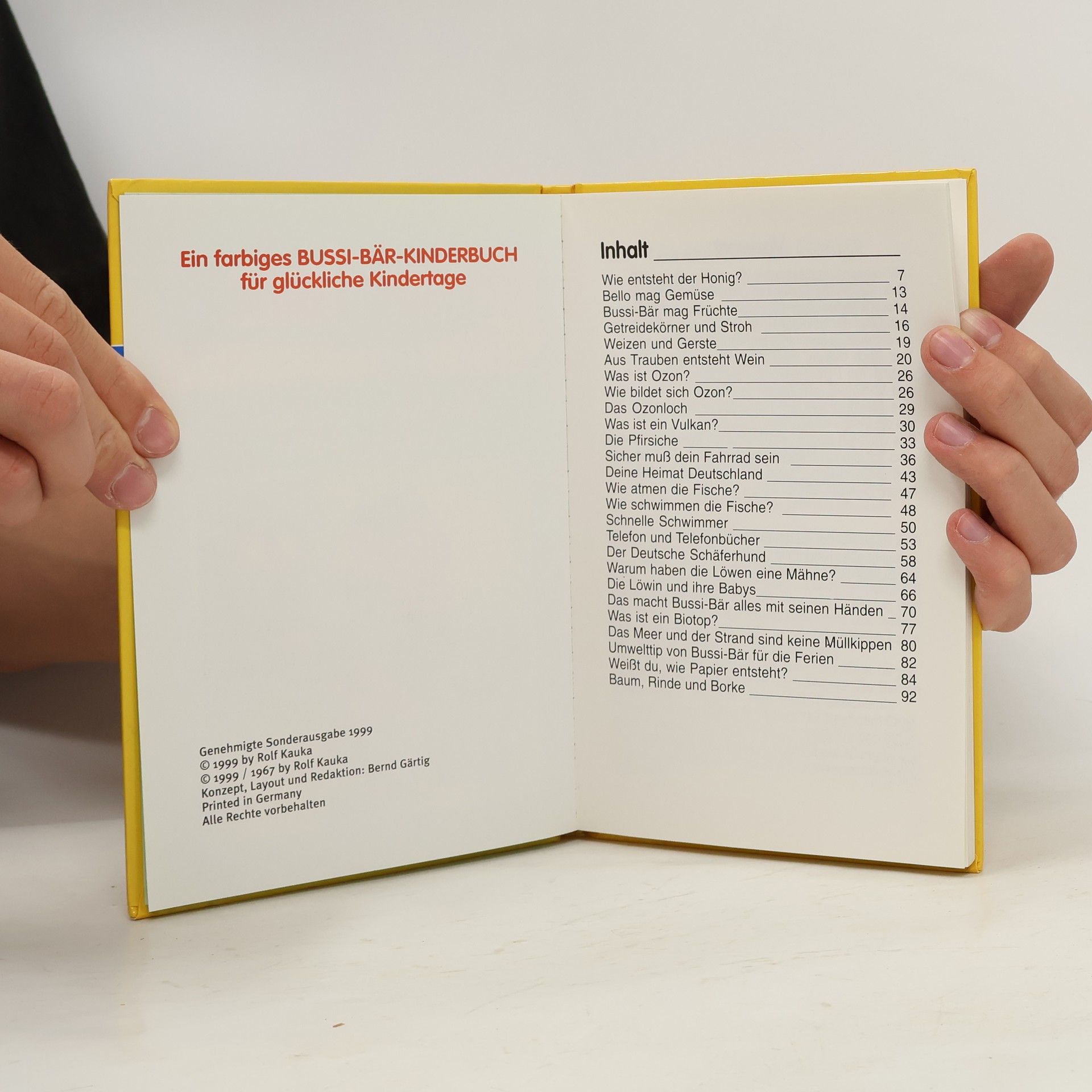 Collectif d'auteurs Bussi Bär. Die Welt entdecken mit Bussi-Bär