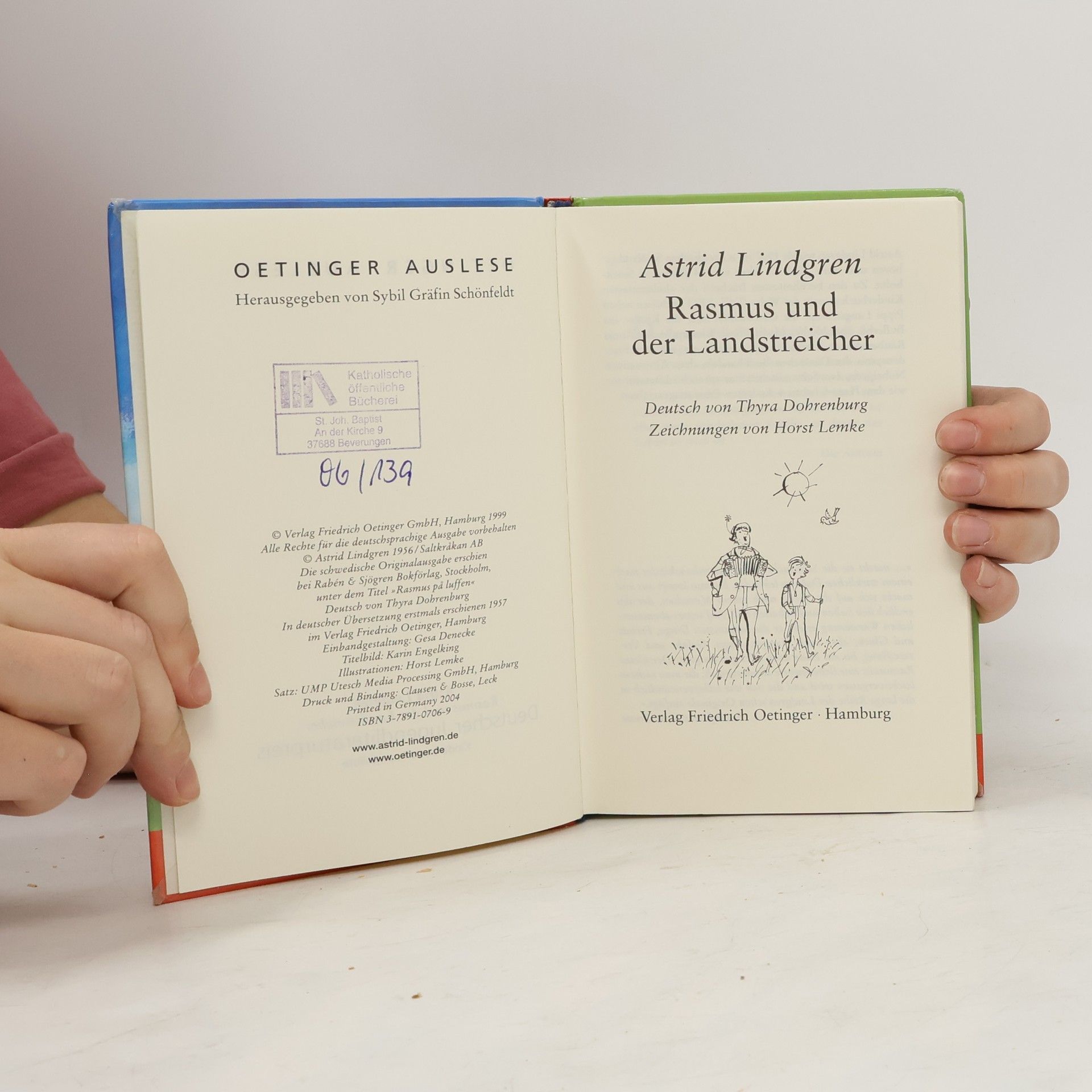Astrid Lindgren Rasmus und der Landstreicher