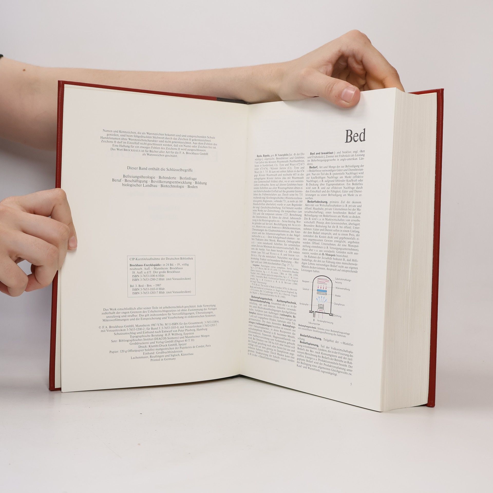 Various authors Brockhaus Enzyklopädie Band 3. BED-BRN