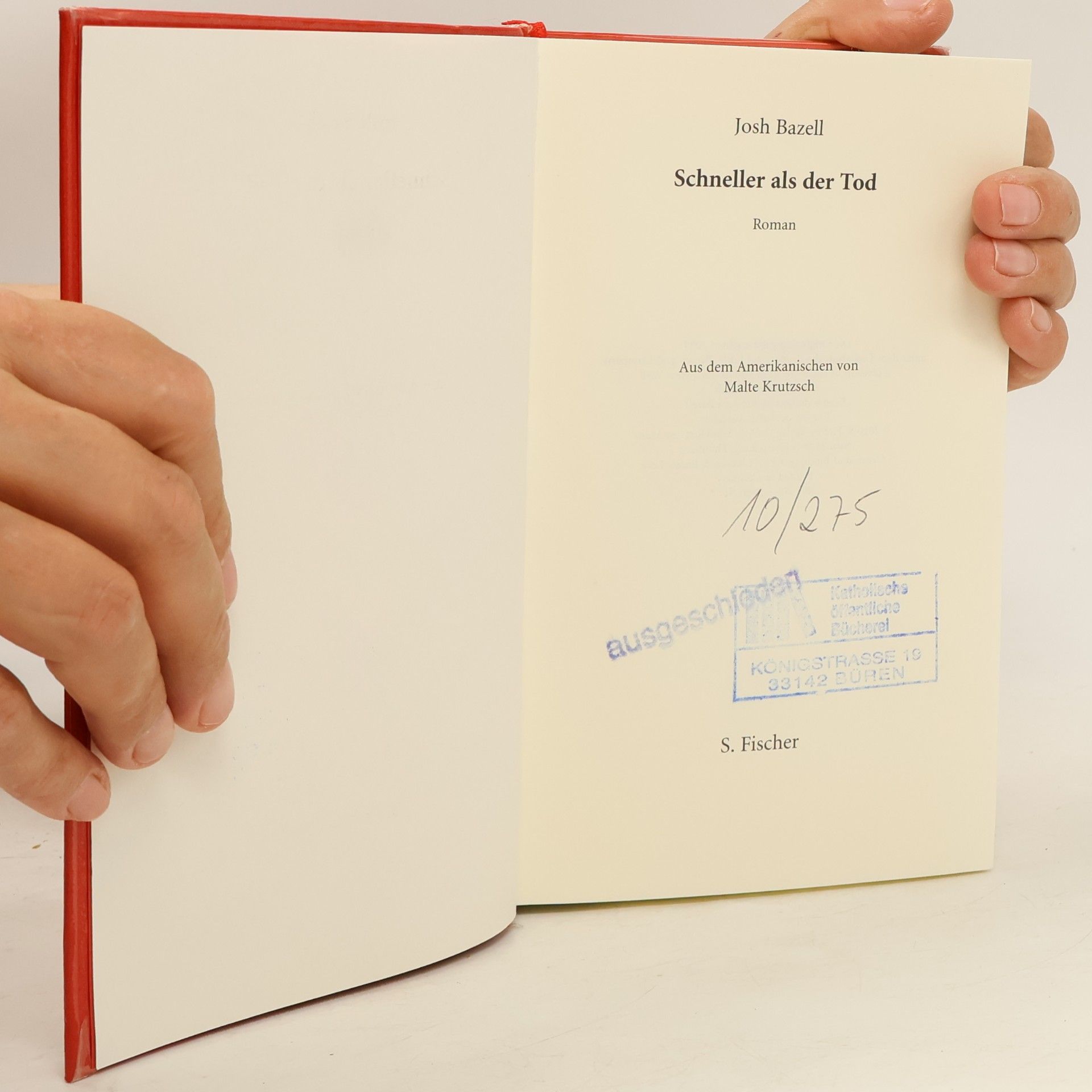 Josh Bazell Schneller als der Tod