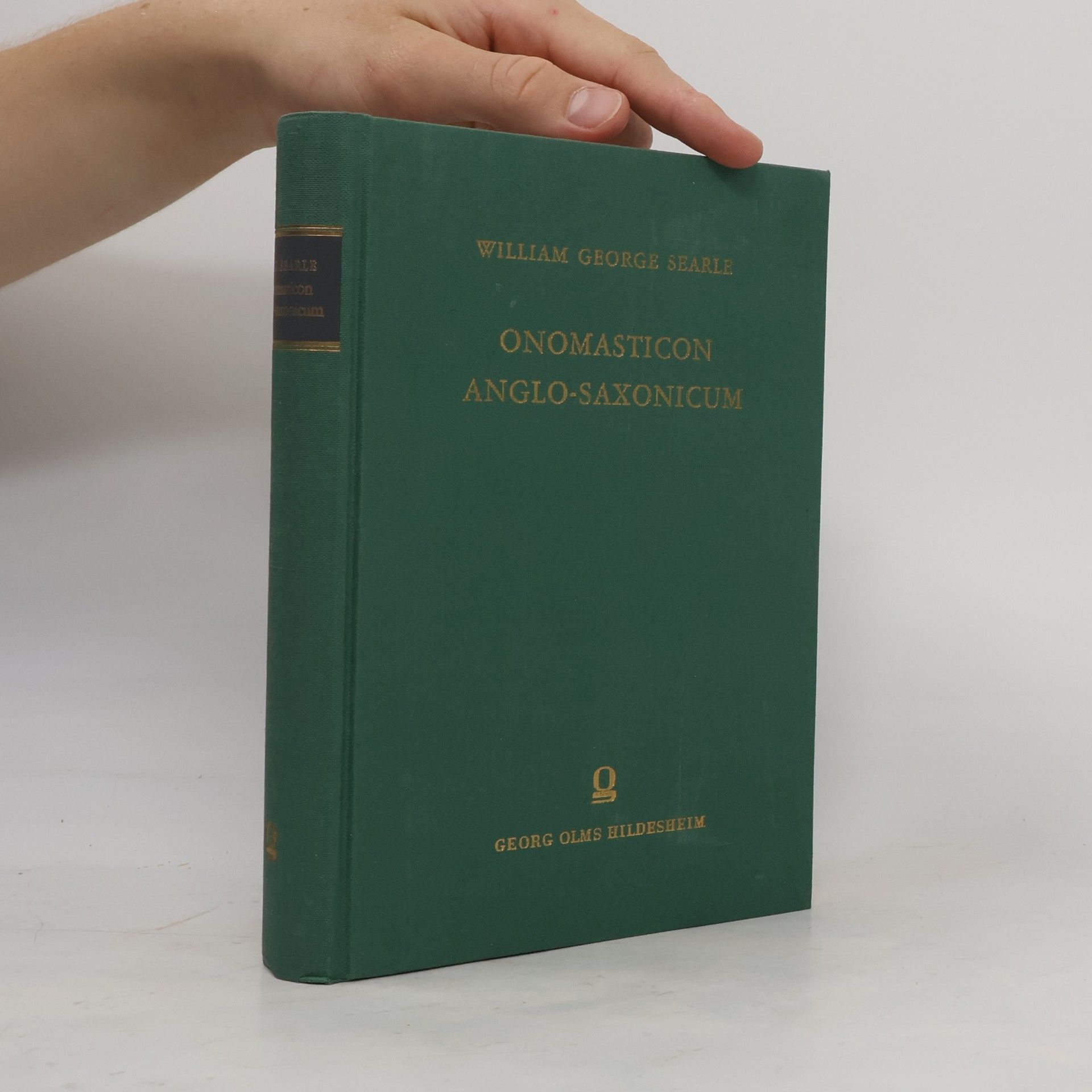 William George Searle Onomasticon Anglo Saxonicum