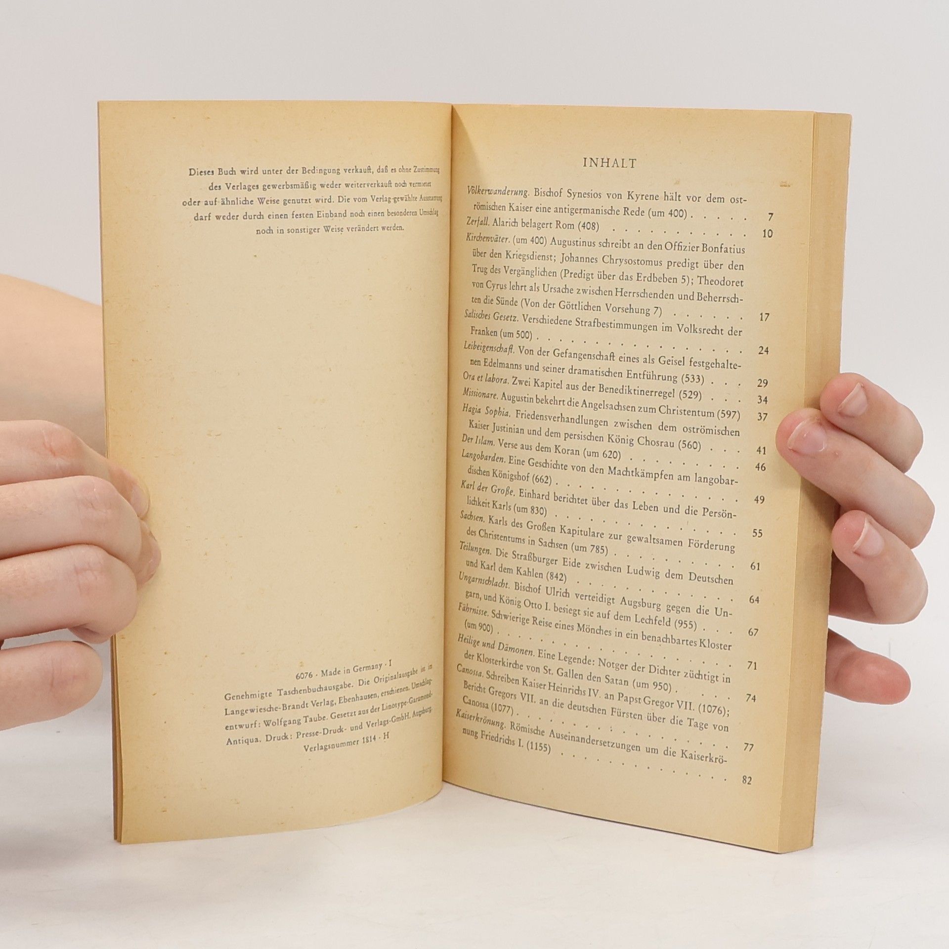 Various authors Das Mittelalter