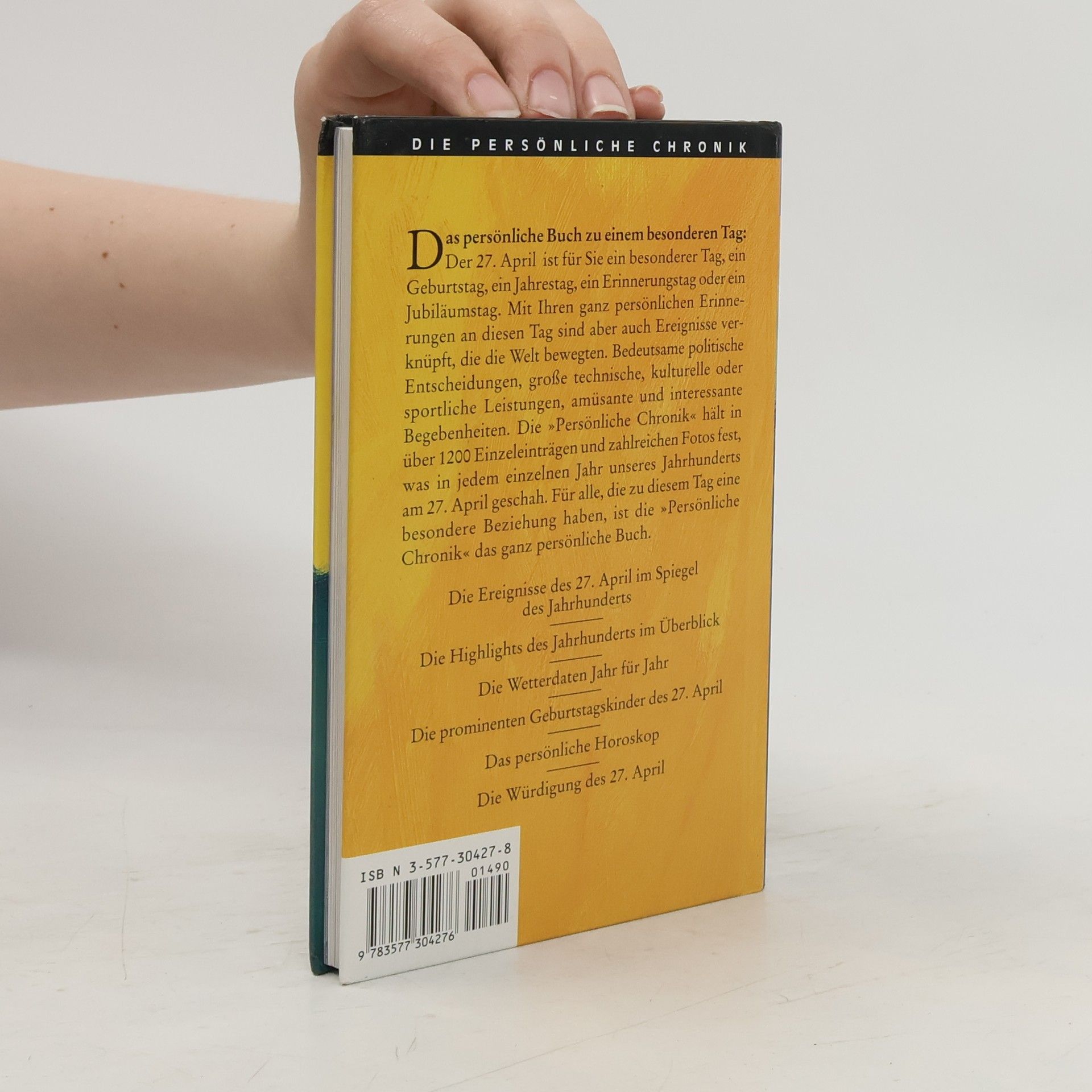 Autorenkollektiv Das Buch vom 27. April