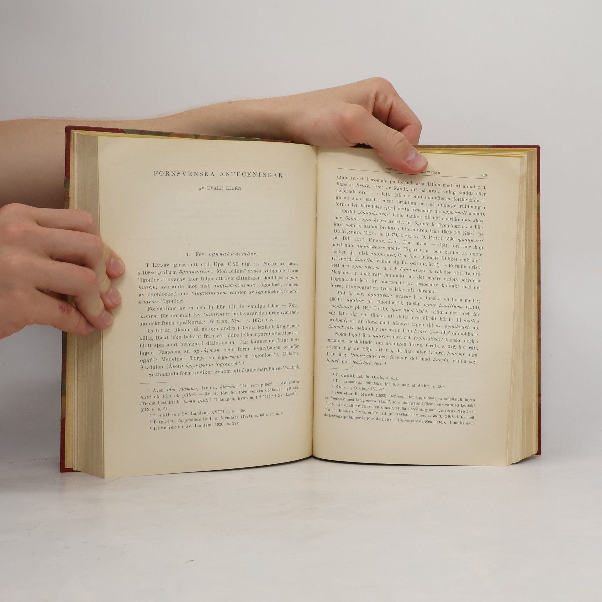 Collectif d'auteurs Svenska litteratursallskapet I.