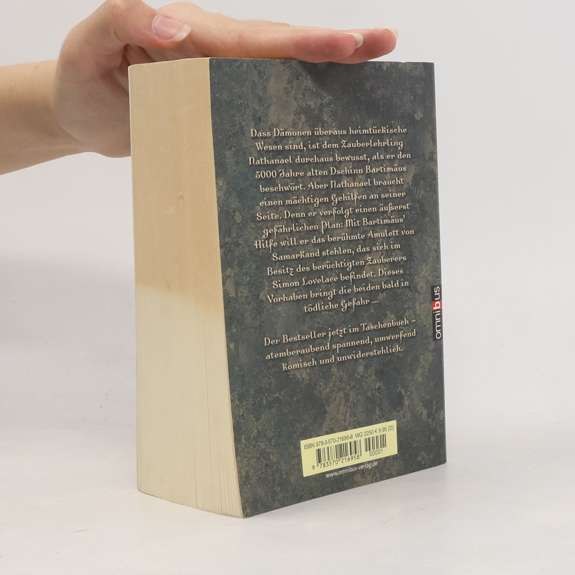 Jonathan Stroud Bartimäus 1, Das Amulett von Samarkand