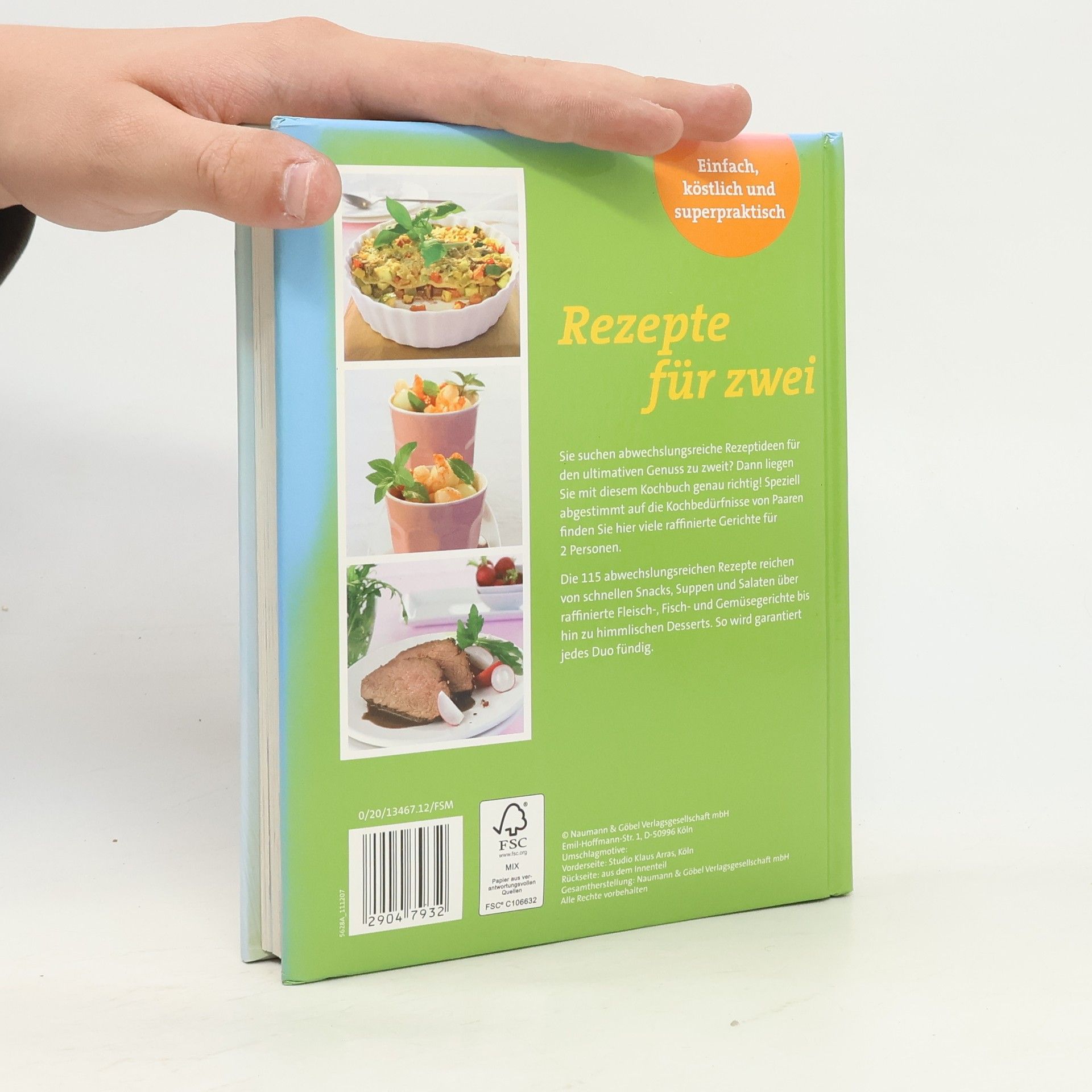 Autorenkollektiv Rezepte für zwei