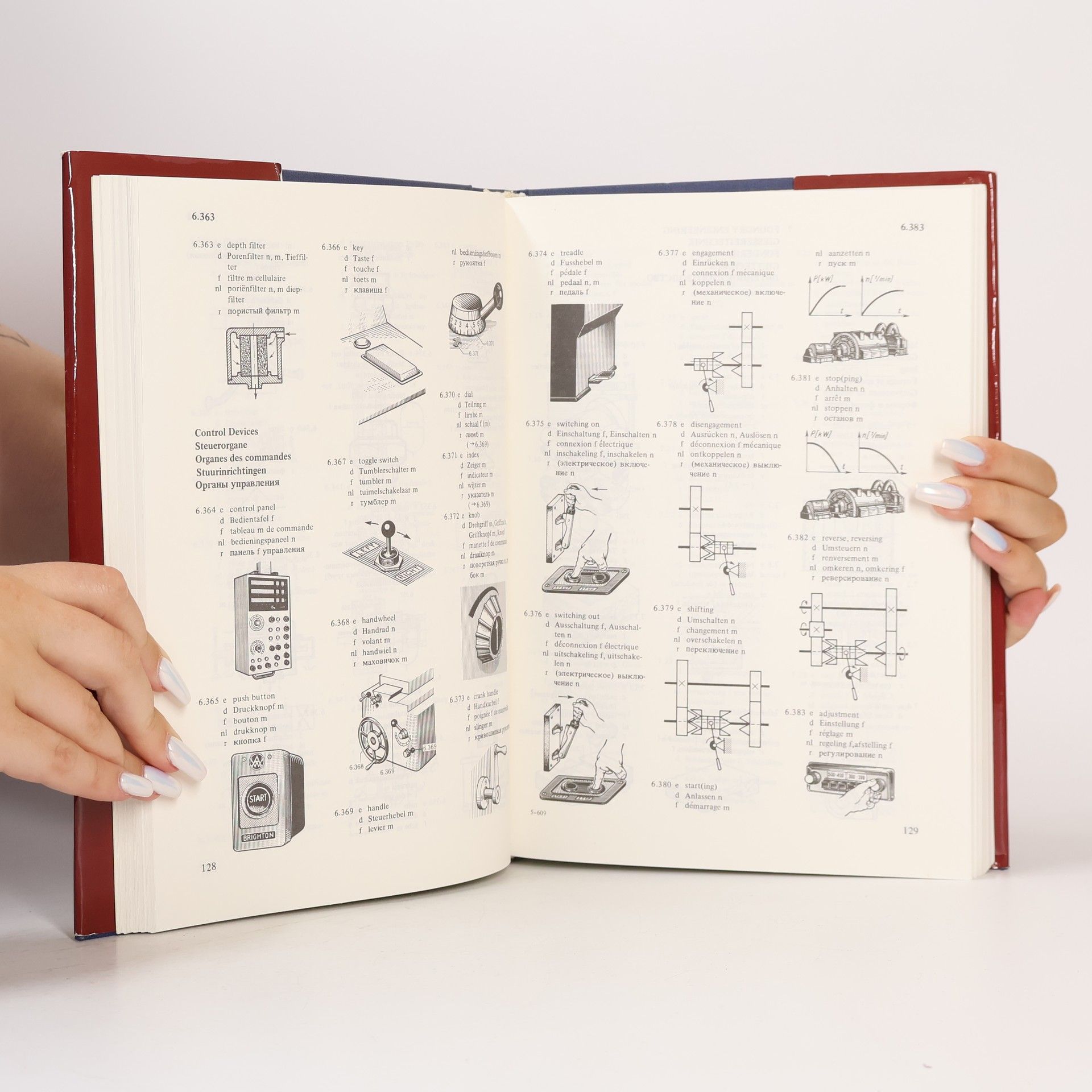 V.V. Schwartz Carres Blancs: Dictionnaire multilingue illustré de génie mécanique