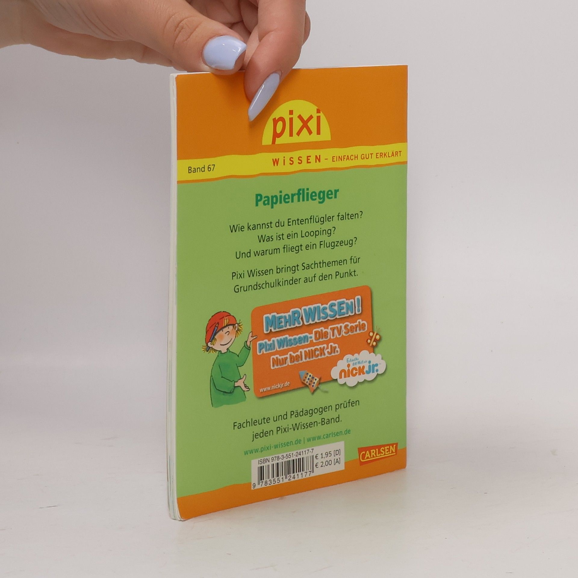 Lucia Fischer Pixi Wissen - 67: Papierflieger