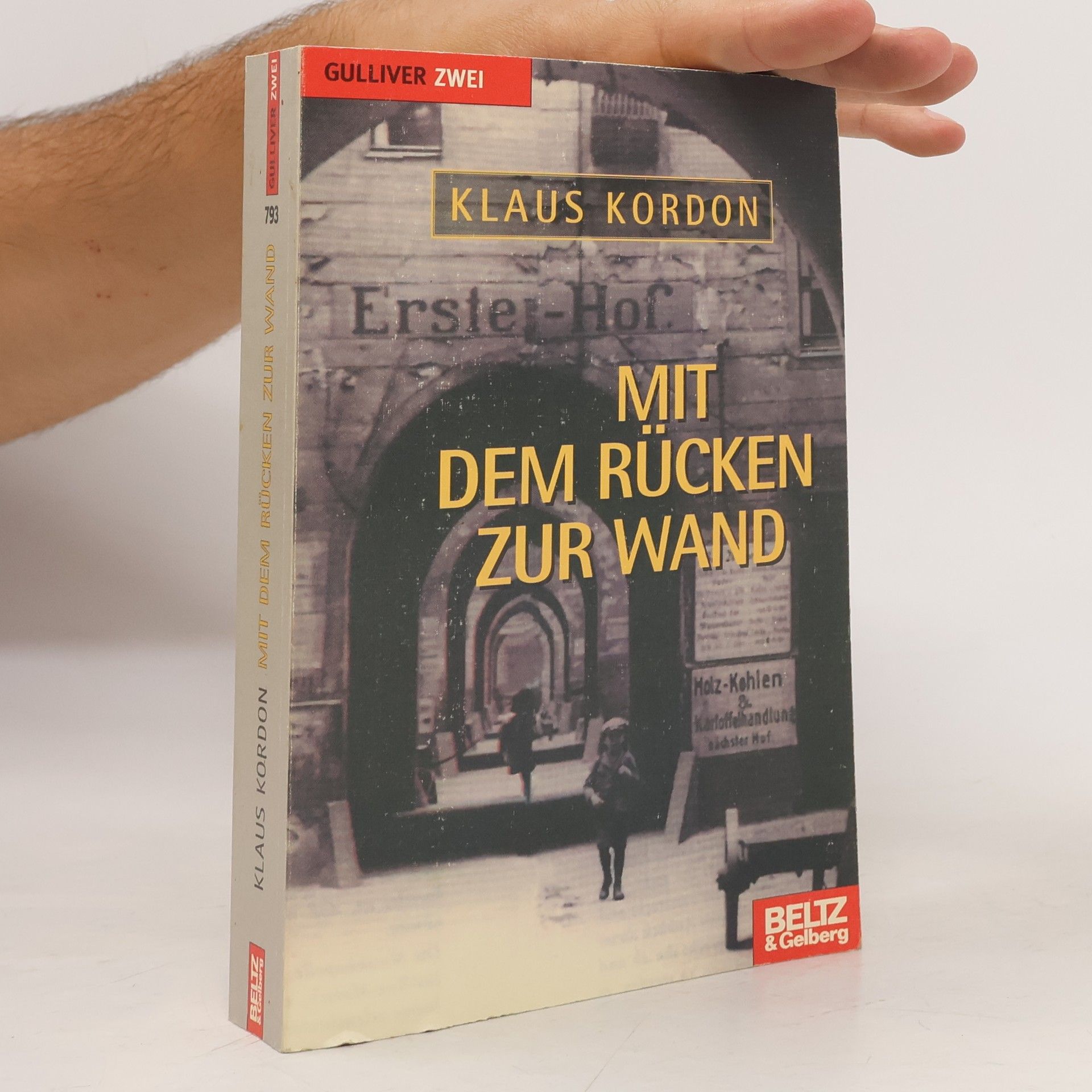 Klaus Kordon Mit dem Rücken zur Wand