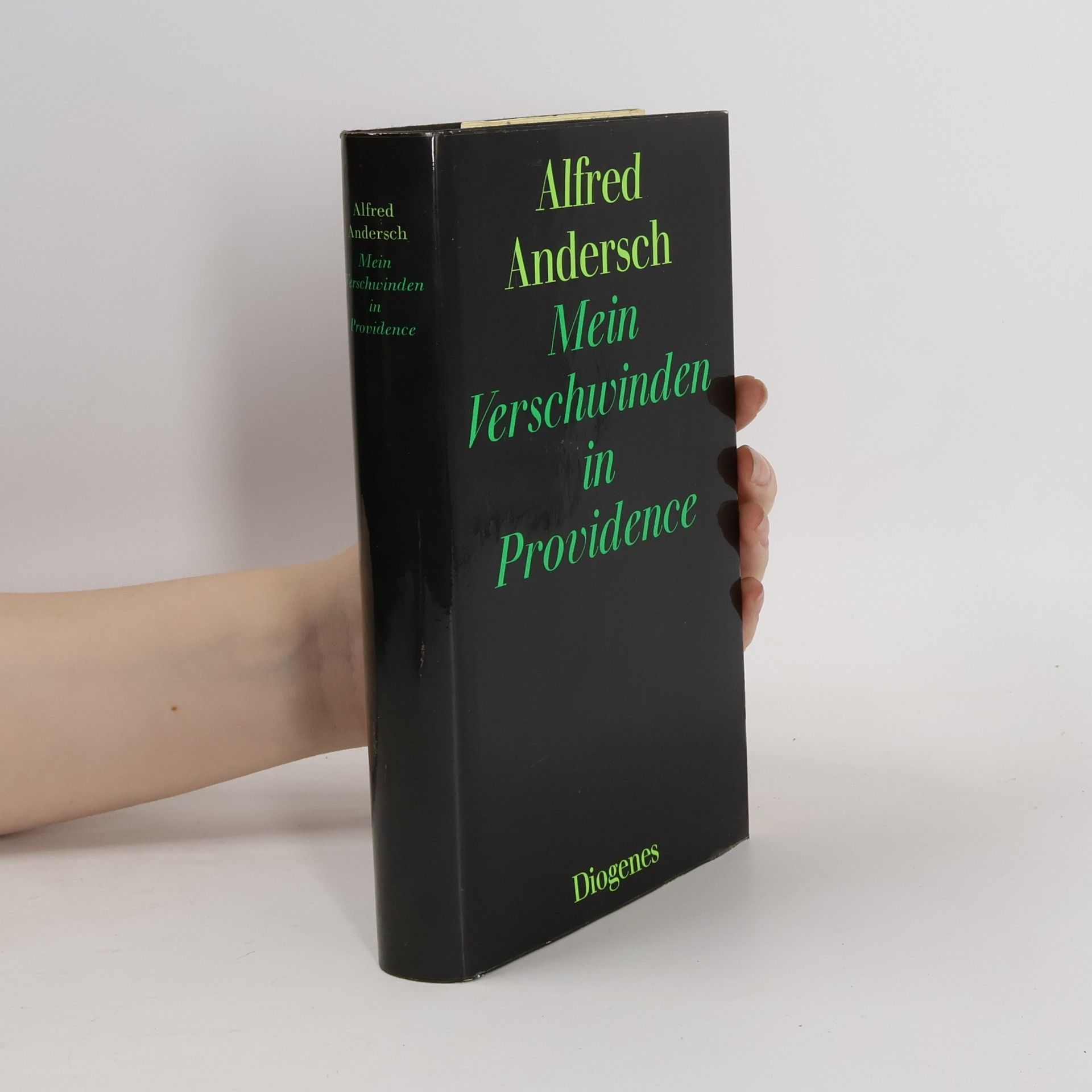 Alfred Andersch Mein Verschwinden in Providence
