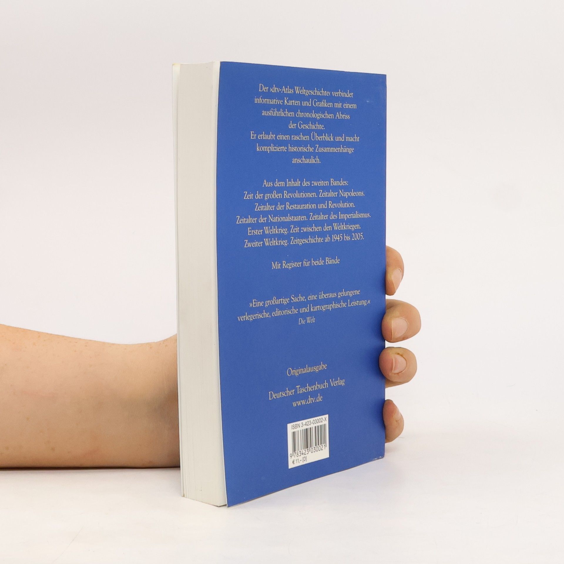 Autorenkollektiv Dtv-Atlas zur Weltgeschichte. Band II, Von der Französischen Revolution bis zur Gegenwart