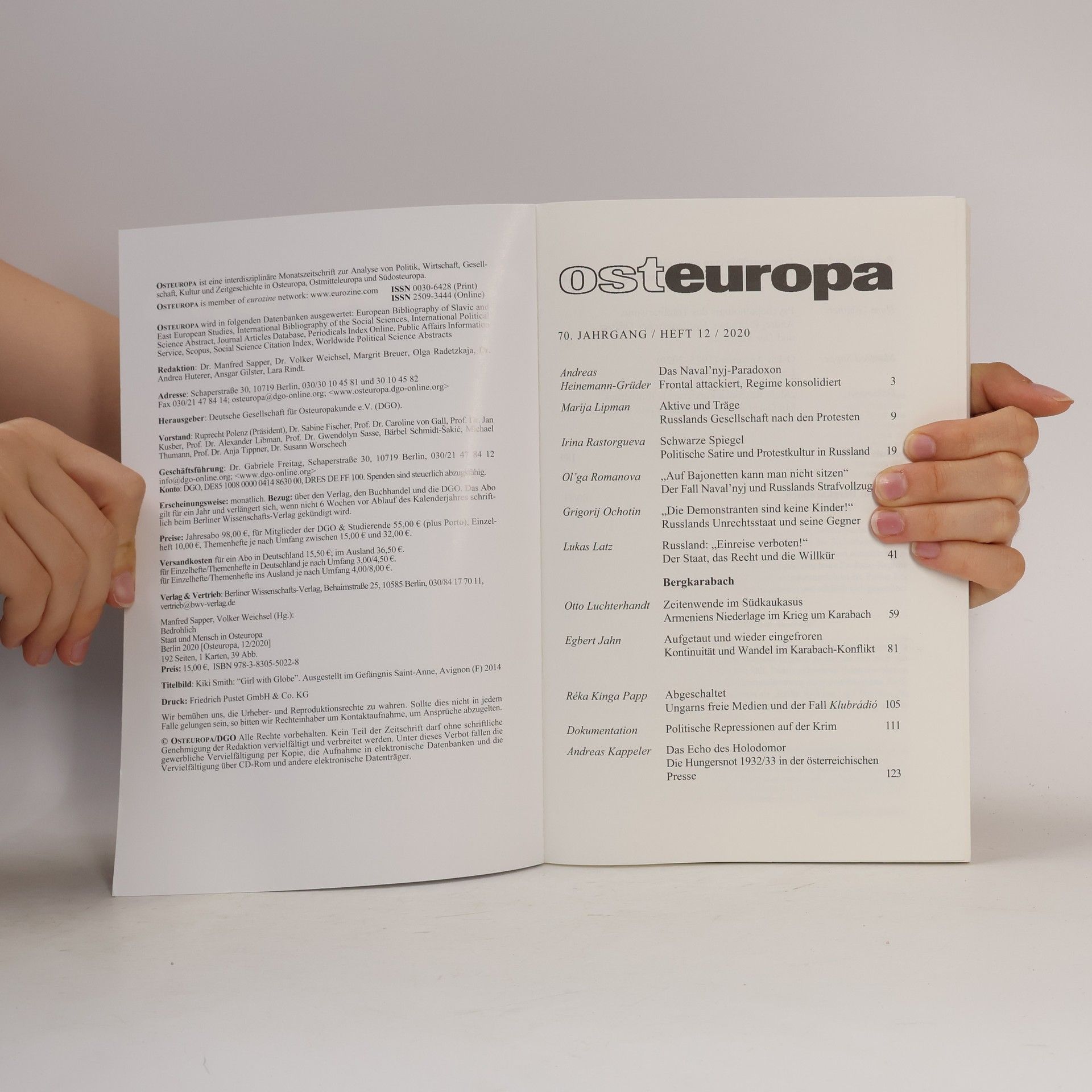 Autores varios Osteuropa 12/2020